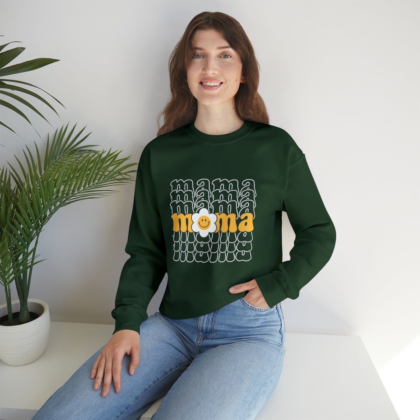 Mama vibes sweater, Mother Mom sweatshirt, Gift for mom, Christmas gift for her, yoga wear for her,for him, Birthday gift for her,Ga