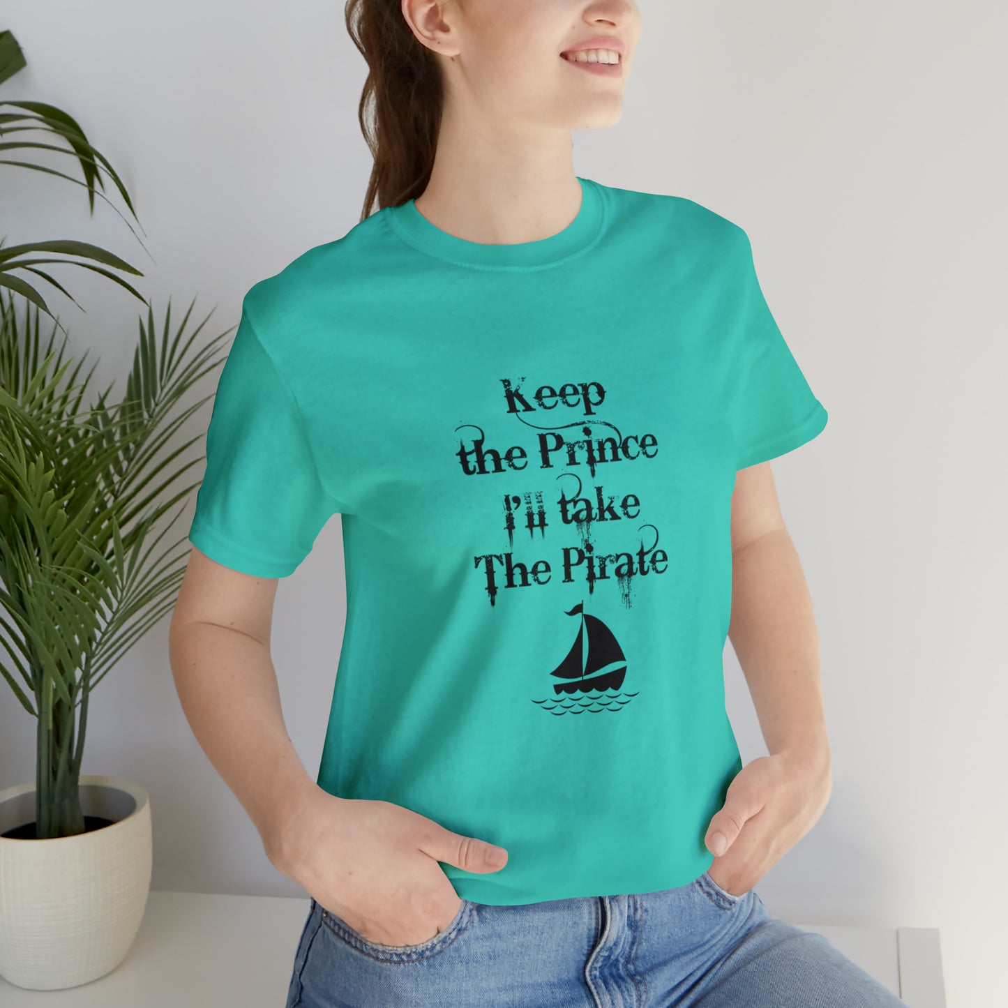Keep the prince shirt, Once upon a time gift travel shirt, best friend trip, girls vacation trip, Unisex Jersey Short Sleeve Tee
