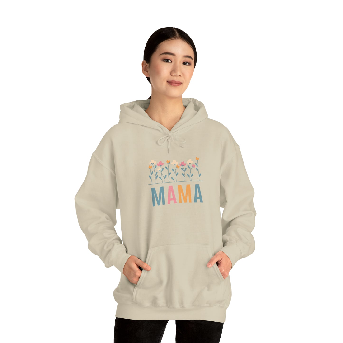 Floral Mama Hoodie, Gift for Mom, mama Hoodie, gift for Mom clothes, gym shirt,Birthday gift for her, gift for him,Galantine gift for her