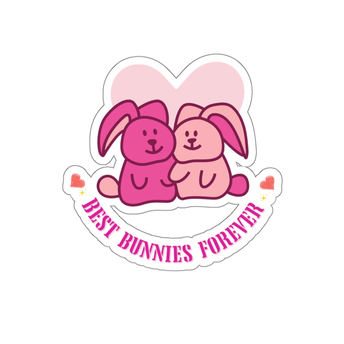 Besties sticker best bunnies sticker forever bestie gift bullet journal sticker sticker motivational sticker Magical AF sticker bestie