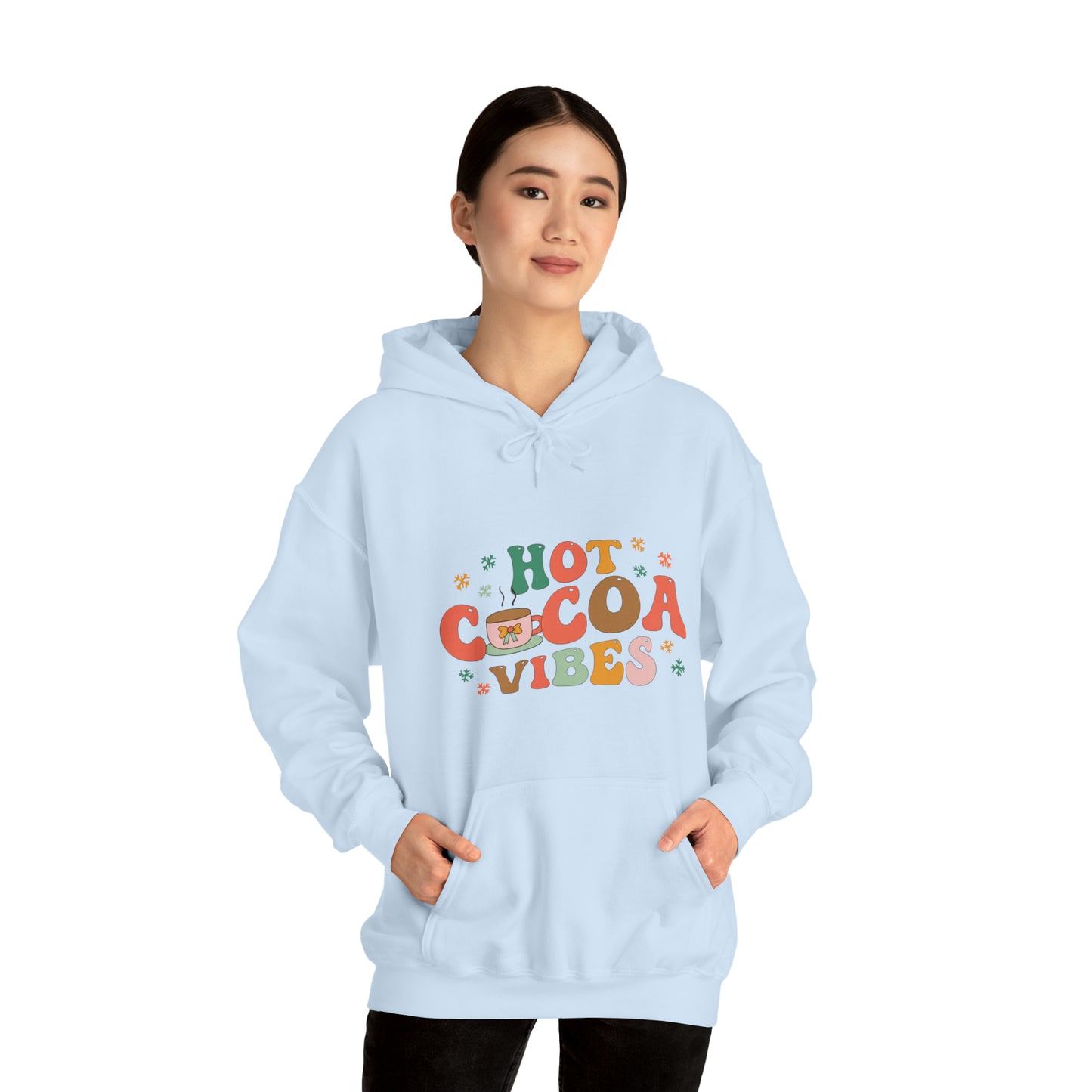 Hot cocoa vibes hoodie, autumn vibes Halloween Sweatshirt,Halloween Sweatshirt, spooky T Shirt,Retro Halloween Sweater,Christmas gift