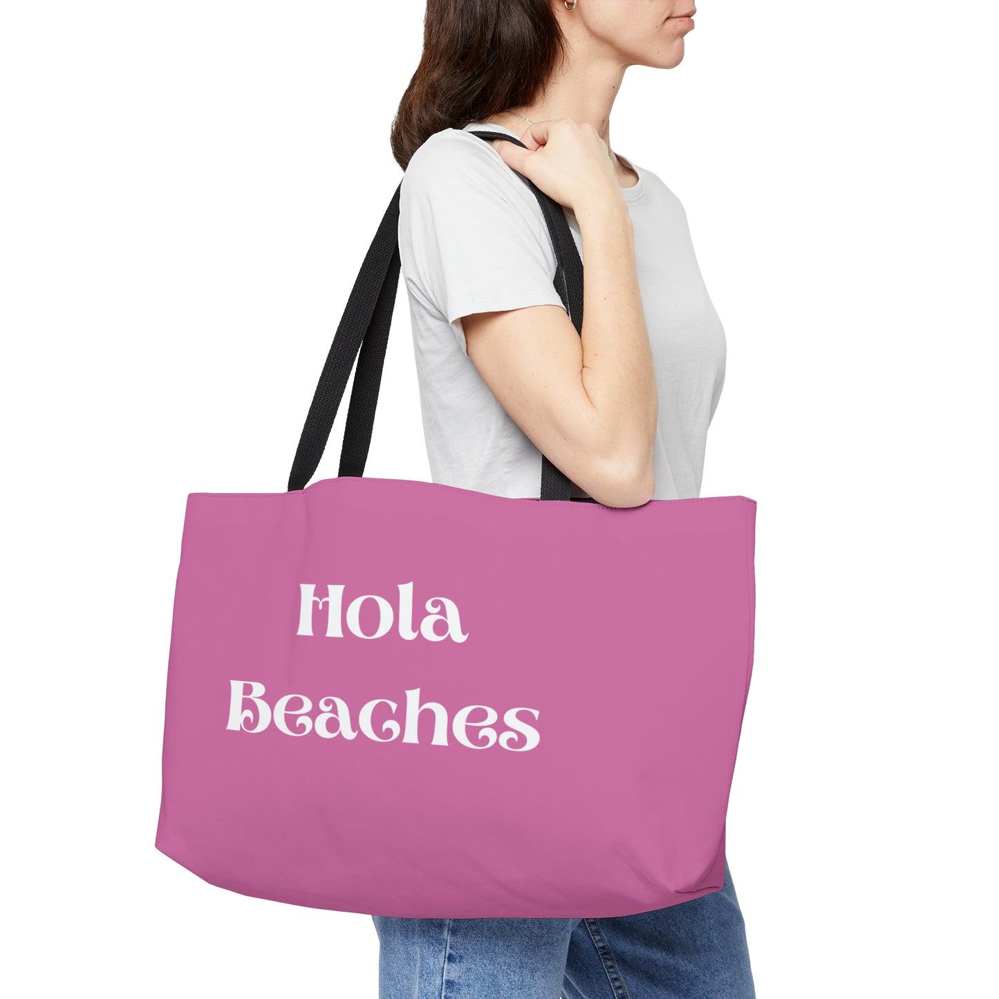 Hola beaches Bag, Let the adventure begin, Bachelorette Party Favors, Bridesquad Personalized Bag, Wedding Gifts, Wedding Gifts, Wee