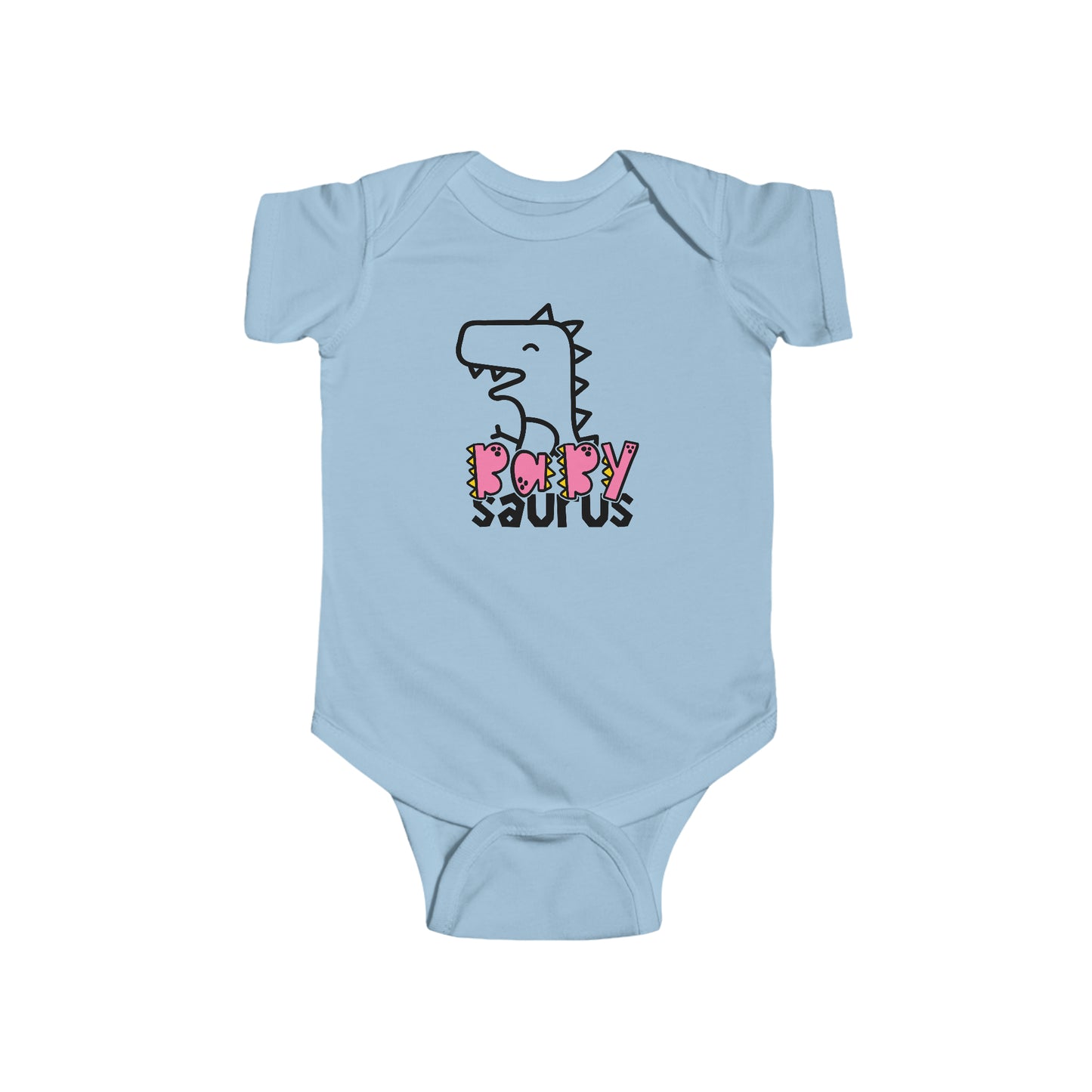 BabySaurus onesie baby shirt Baby dinosaur brother football T-shirt baby sister football T shirt family shirts Infant Fine Jersey Bodysuit