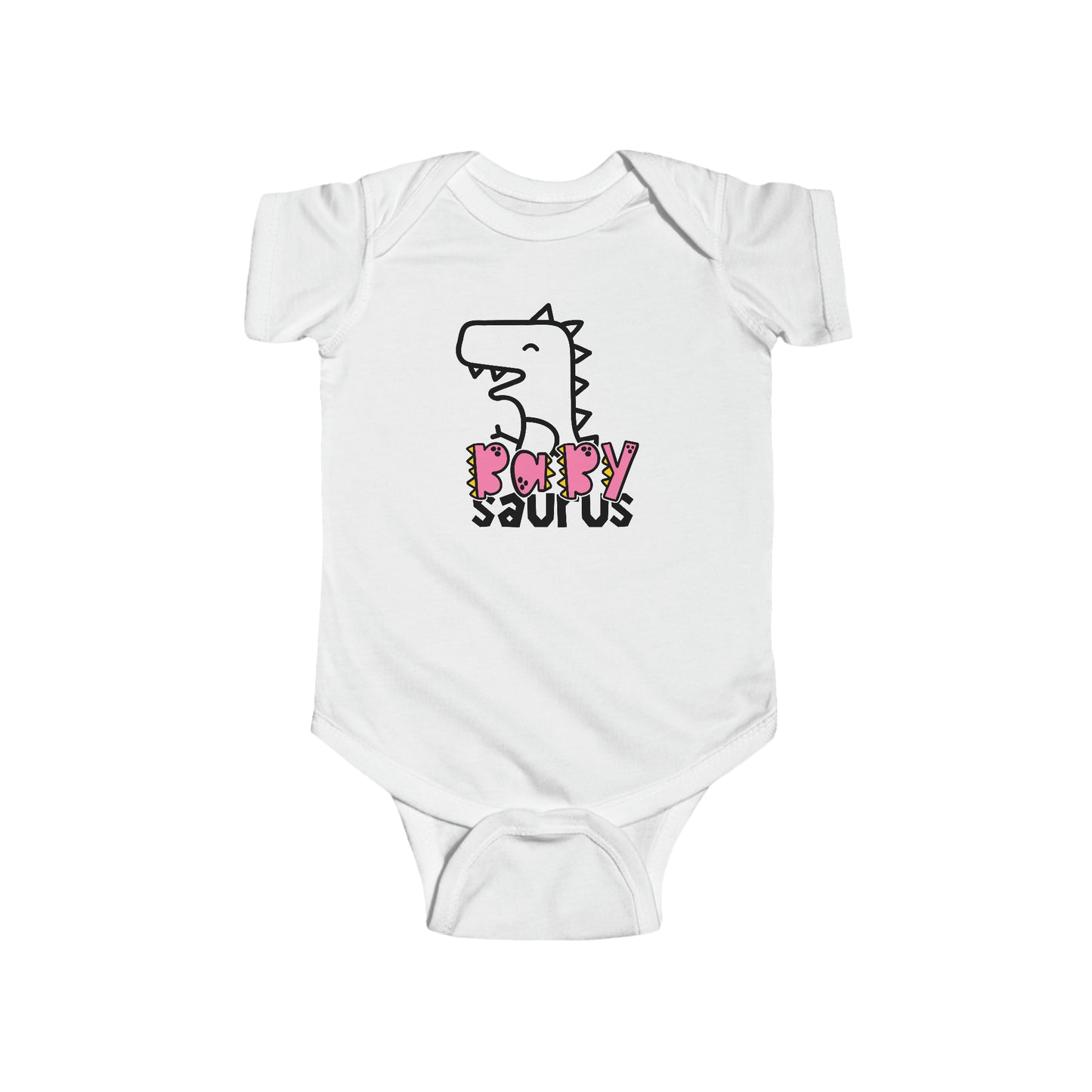 BabySaurus onesie baby shirt Baby dinosaur brother football T-shirt baby sister football T shirt family shirts Infant Fine Jersey Bodysuit