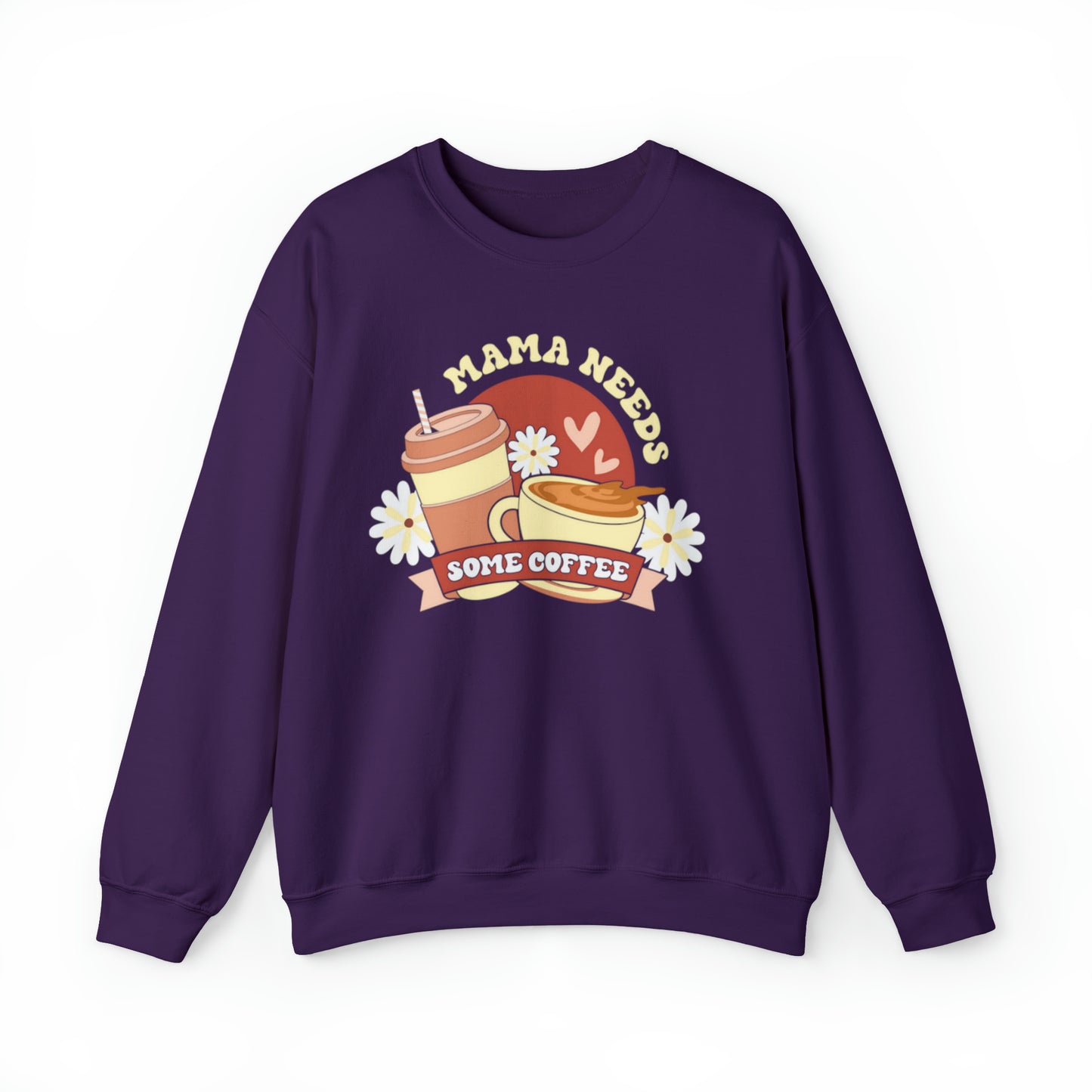 Mama needs Coffee sweater, Mom sweatshirt, Gift for mom, Christmas gift for her, yoga wear for her, for him,Birthday gift for her,Galantin