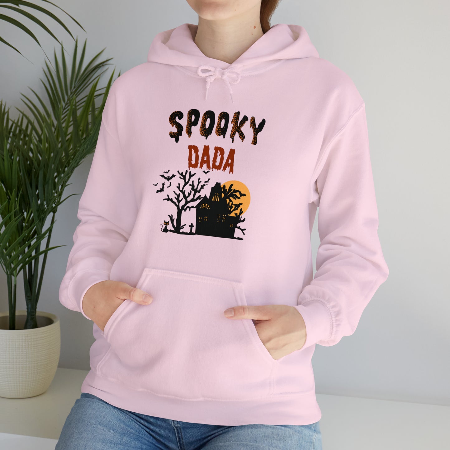 Spooky Dad Halloween Sweatshirt, Daddy haunted house sweatshirt Funny Halloween Horror sweater Halloween Sweatshirt, Halloween Tee, unisex