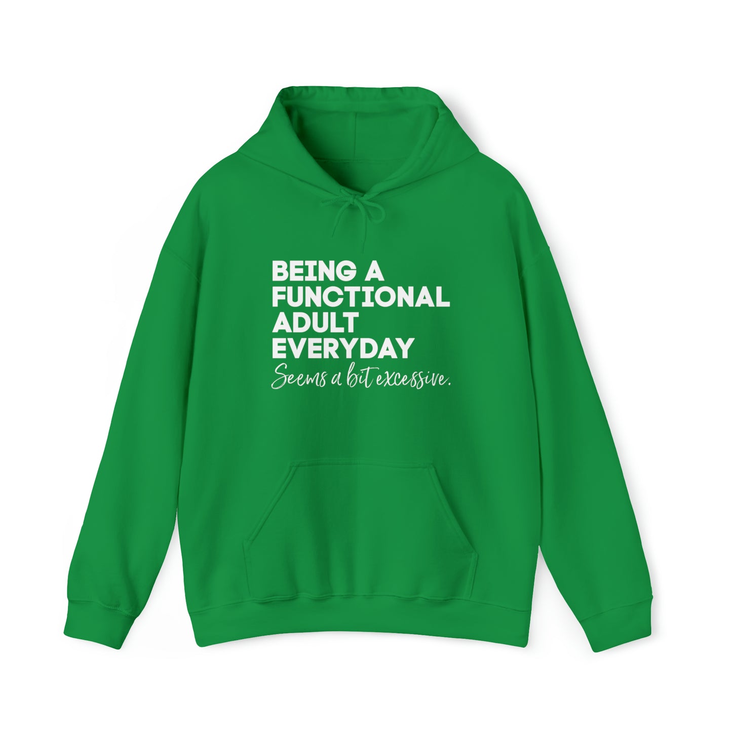 Being a functional adult sweater funny sweashirt birthday gift Christmas gifts Sweatshirt Gift for him Gift