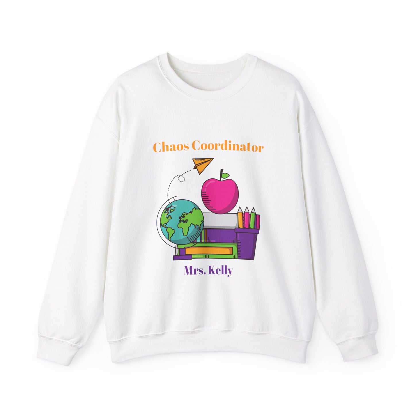 Chaos coordinator sweater Teacher shirt love motivate sweater gift for her teacher sweater custom sweater Valentine's sweater gift for him