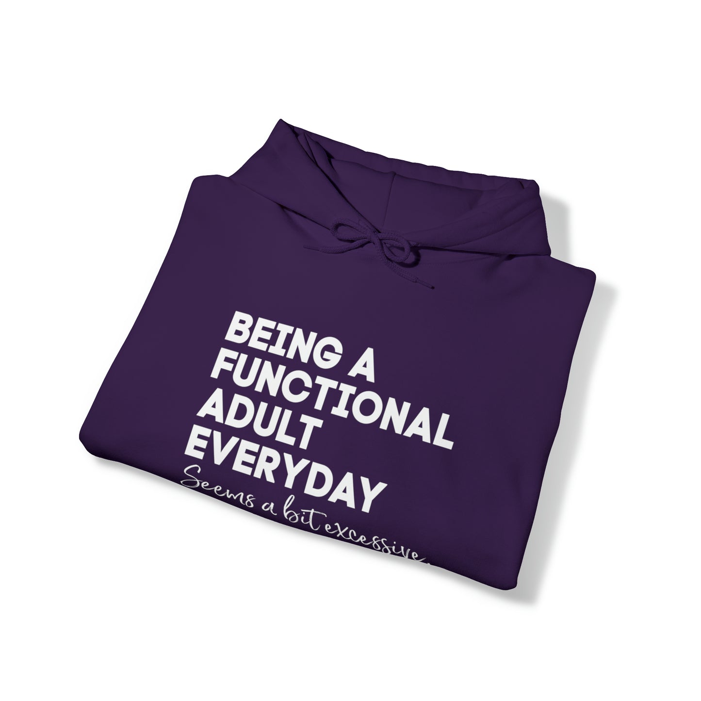 Being a functional adult sweater funny sweashirt birthday gift Christmas gifts Sweatshirt Gift for him Gift