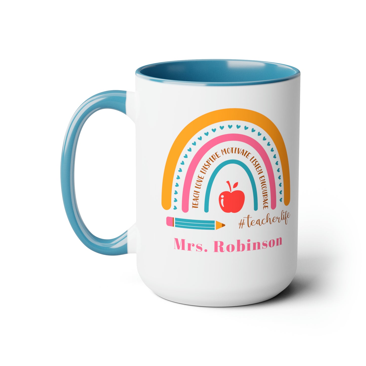 Personalized name mug custom teacher gift teacher appreciation vibes  lady mug Supervisor mug Coffee Mug gift for her Mug wife Coffee Mug
