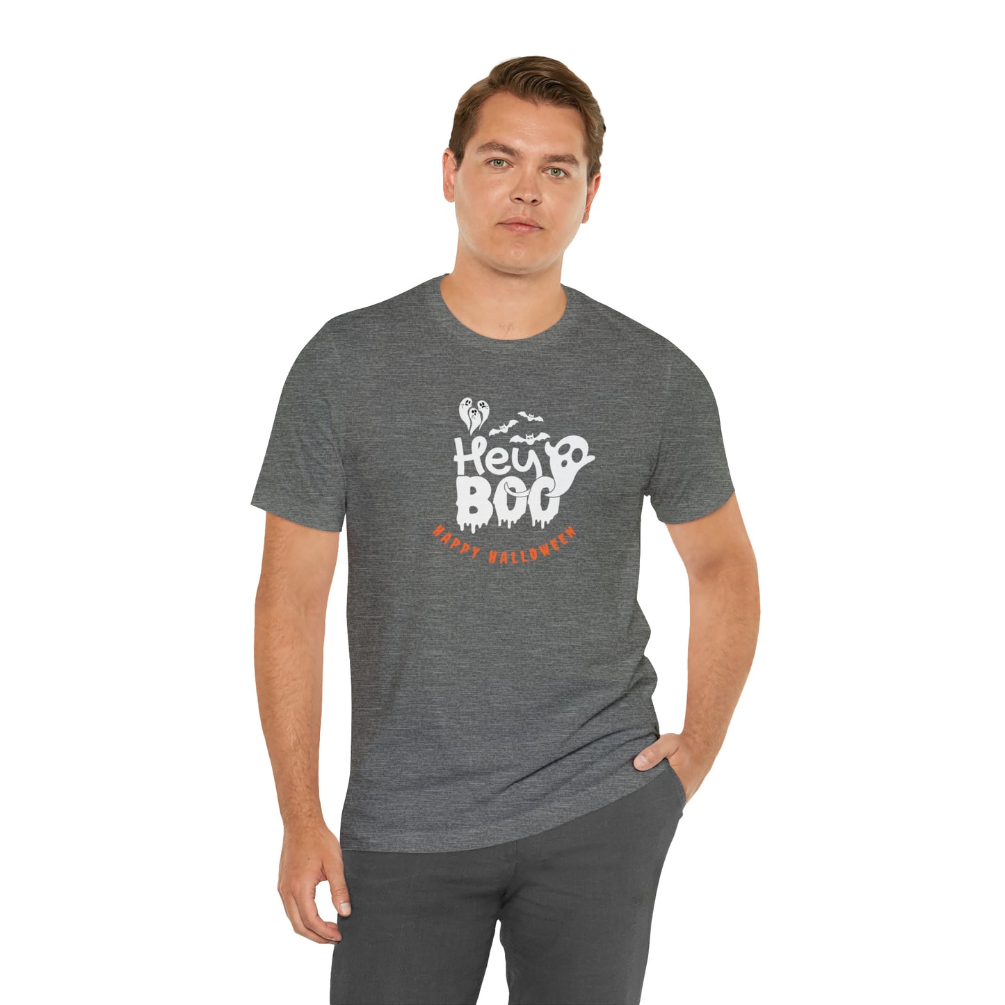 Happy Halloween shirt,Hey boo ghost Halloween tshirt, Halloween Sweatshirt,Spooky Season T Shirt,Retro Halloween Sweater,Christmas gift,