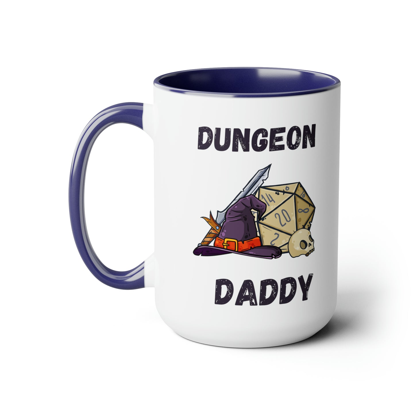 Dungeon Daddy mug love you dad sister gift Coffee Mug pregnancy reveal gift heart mug gift for her Mug wife Coffee tea 15oz