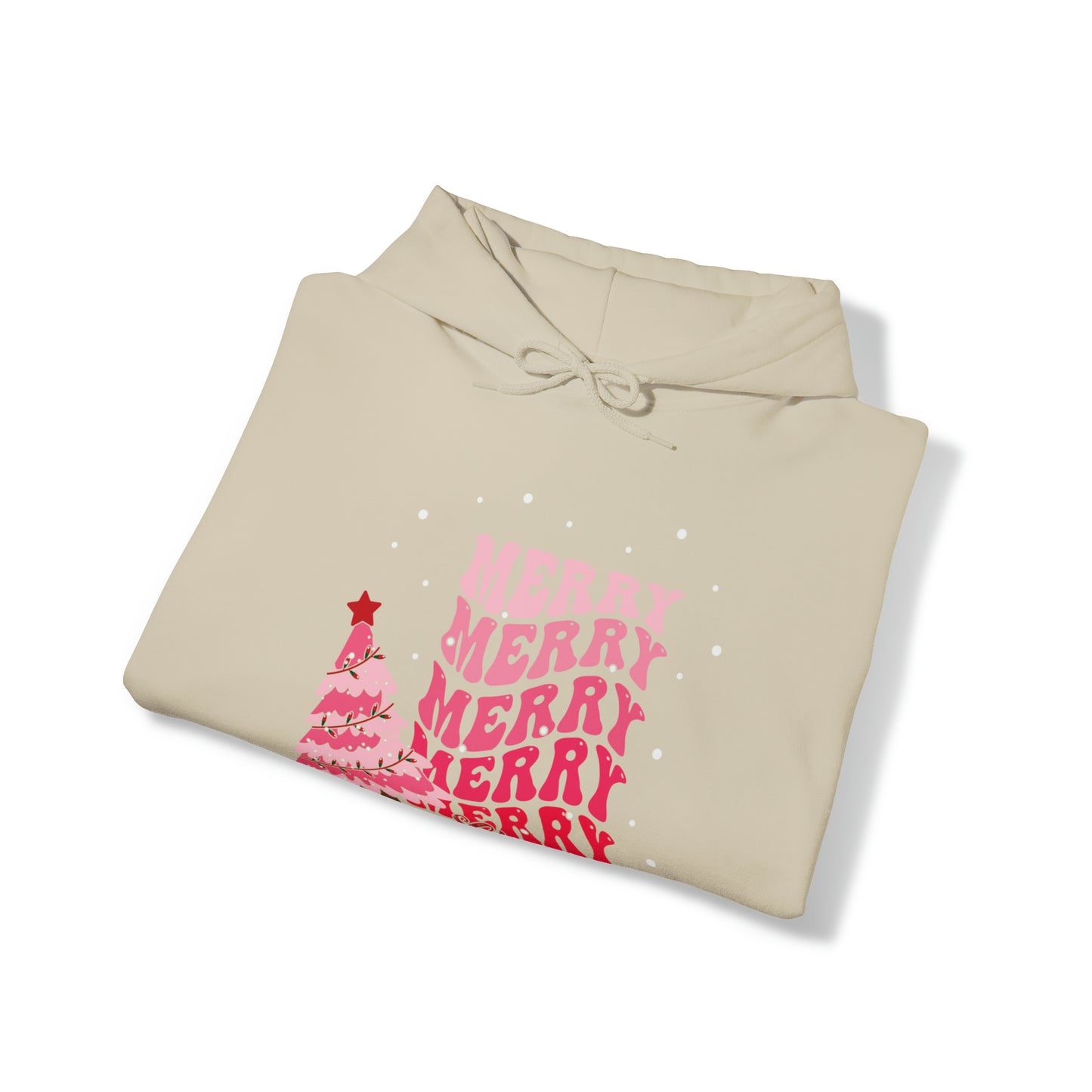 Festive AF hoodie blue Merry Bright Christmas Sweatshirt for Women Men Christmas Sweater Holiday Christmas gift for her gift for him