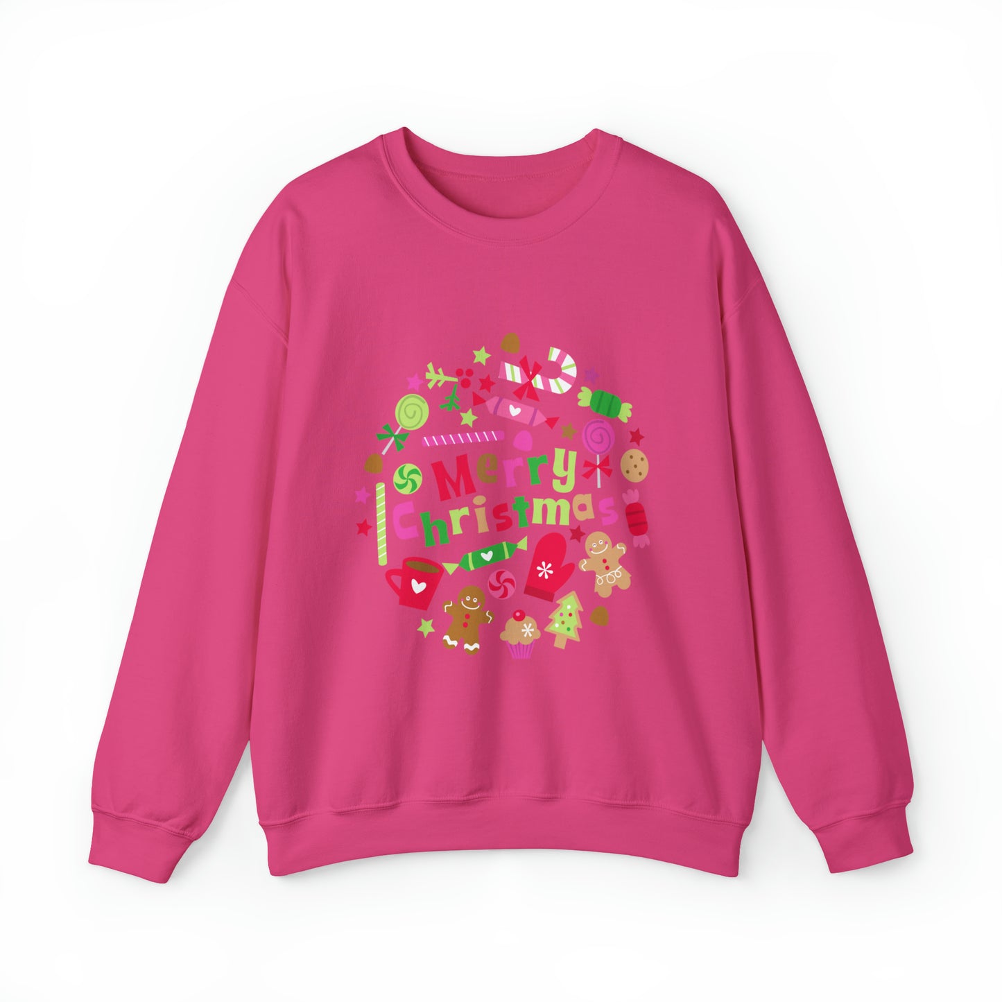 Candy Christmas sweater Merry Bright Christmas sweatshirt Christmas Sweatshirt for her Christmas family Shirt Christmas gift for him