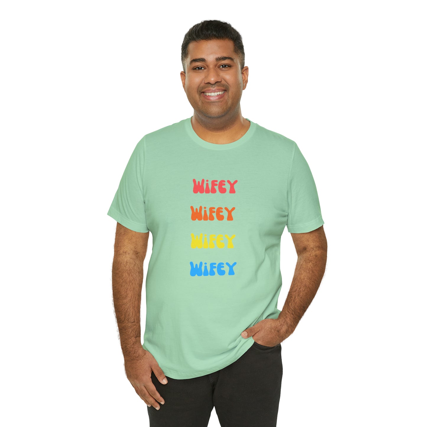 Wifey Wifey T-Shirt Aesthetic Shirt Trendy Shirt Shirt With Words On Back Tumbrl Positive Tee Gift for him Gift for her