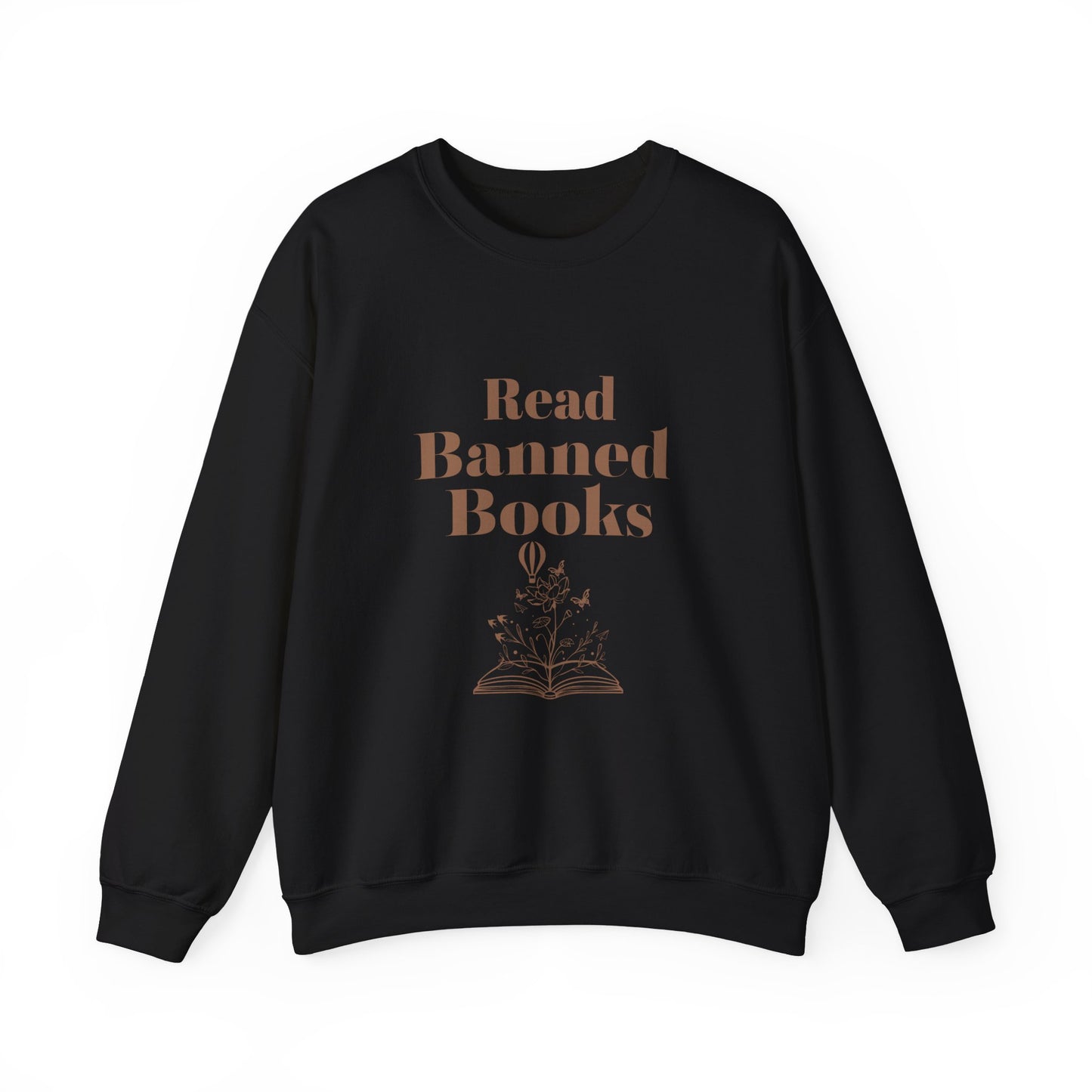 Read banned books sweater Crewneck Sweatshirt Inspirational Gift Feminist Sweatshirt, homeschooling vibes Cozy Apparel Women's Empowerment
