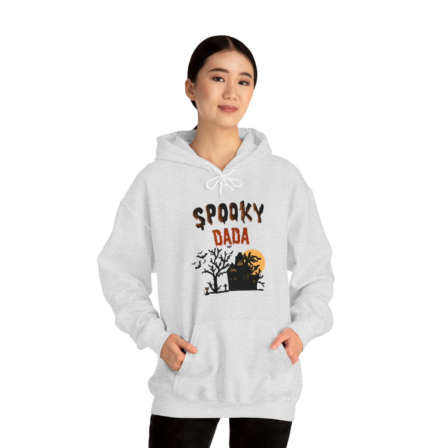 Spooky Dad Halloween Sweatshirt, Daddy haunted house sweatshirt Funny Halloween Horror sweater Halloween Sweatshirt, Halloween Tee, unisex