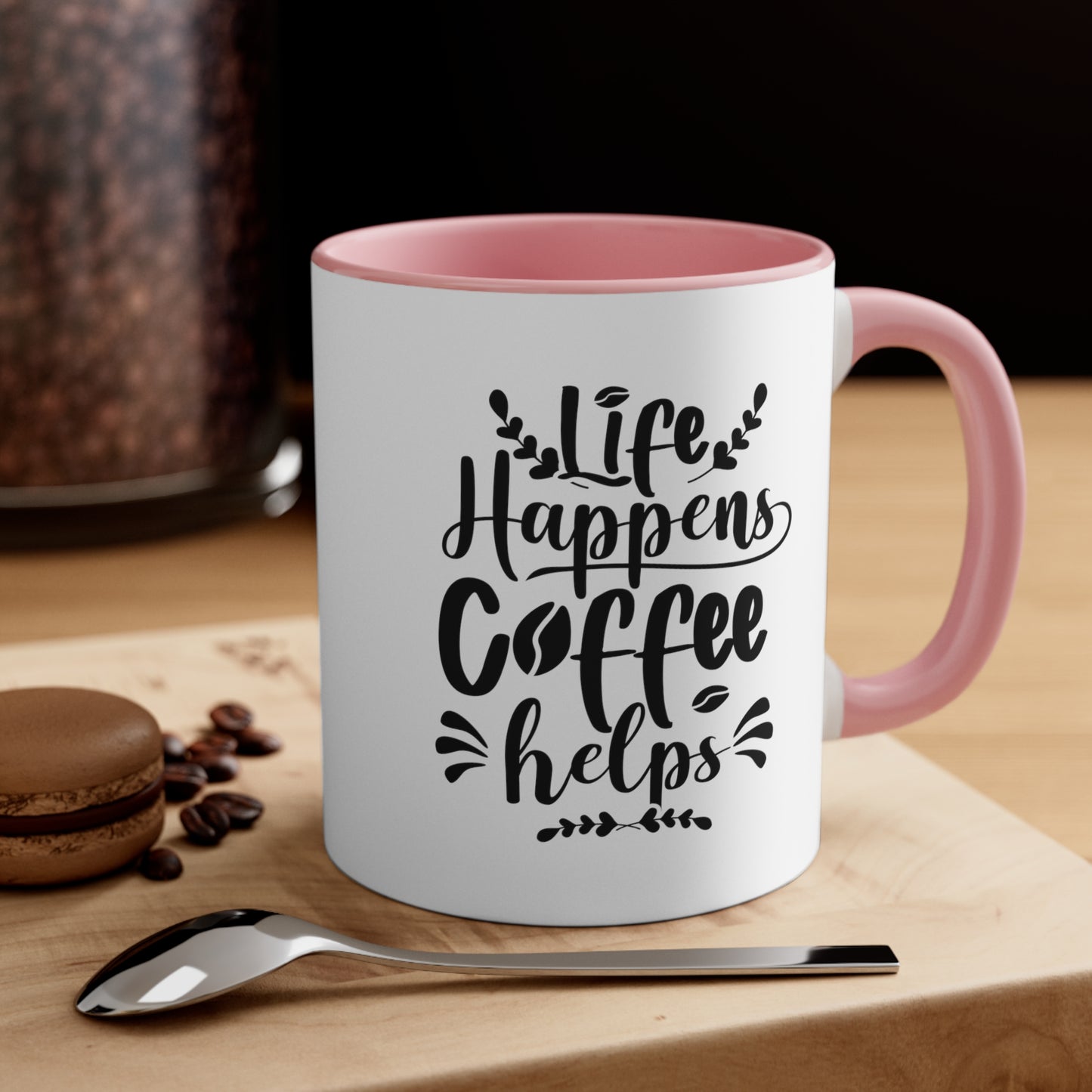 Life happens coffee helps mug Birthday Month birthday month gift coffee mug gift for best friend gift for her tea gift for her gift for him