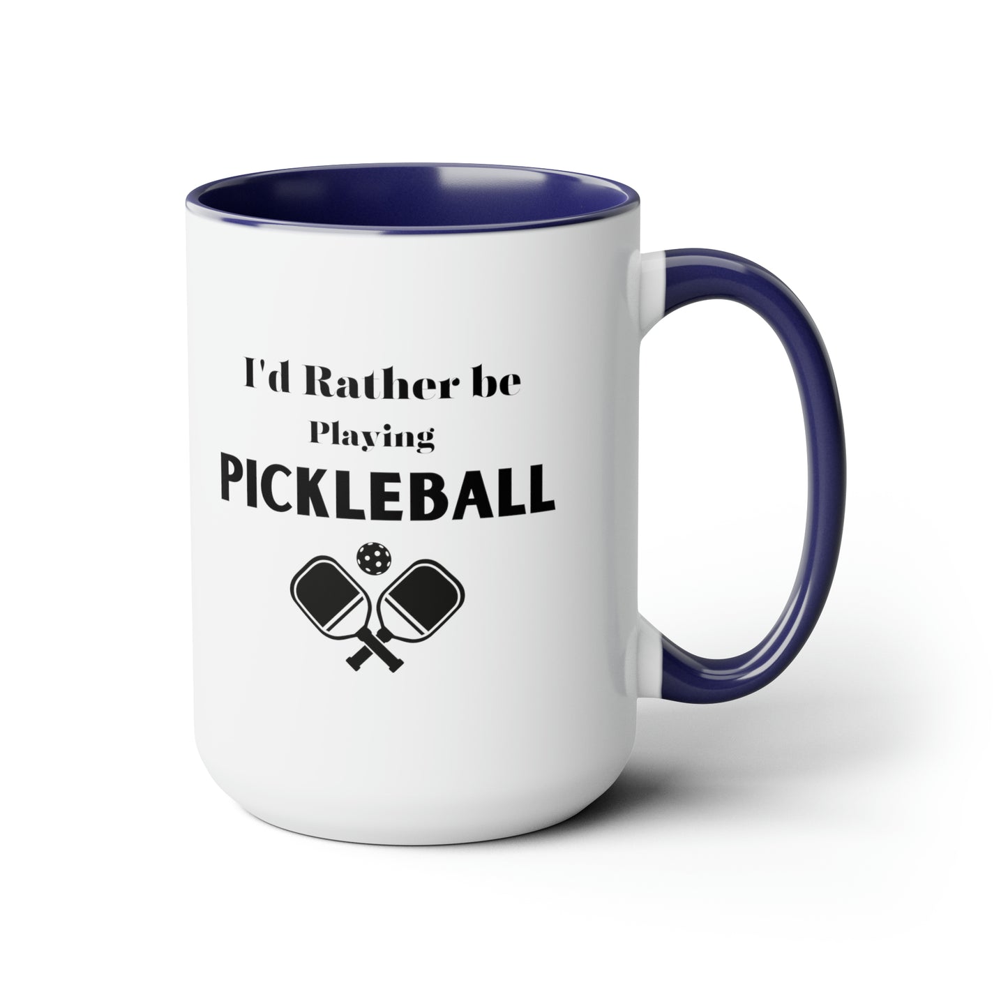 I'd rather be playing pickleball mug pickleball lover Daddy mug gift for her gift for him Coffee Mug pregnancy reveal gift wife Coffee tea