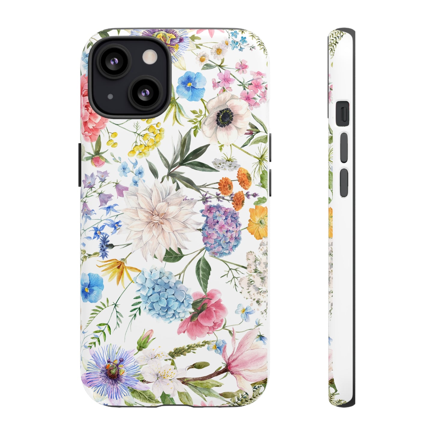 Floral phone case mother's day gift best friend gift for her gift for him flower cell phone cases Tough Cases