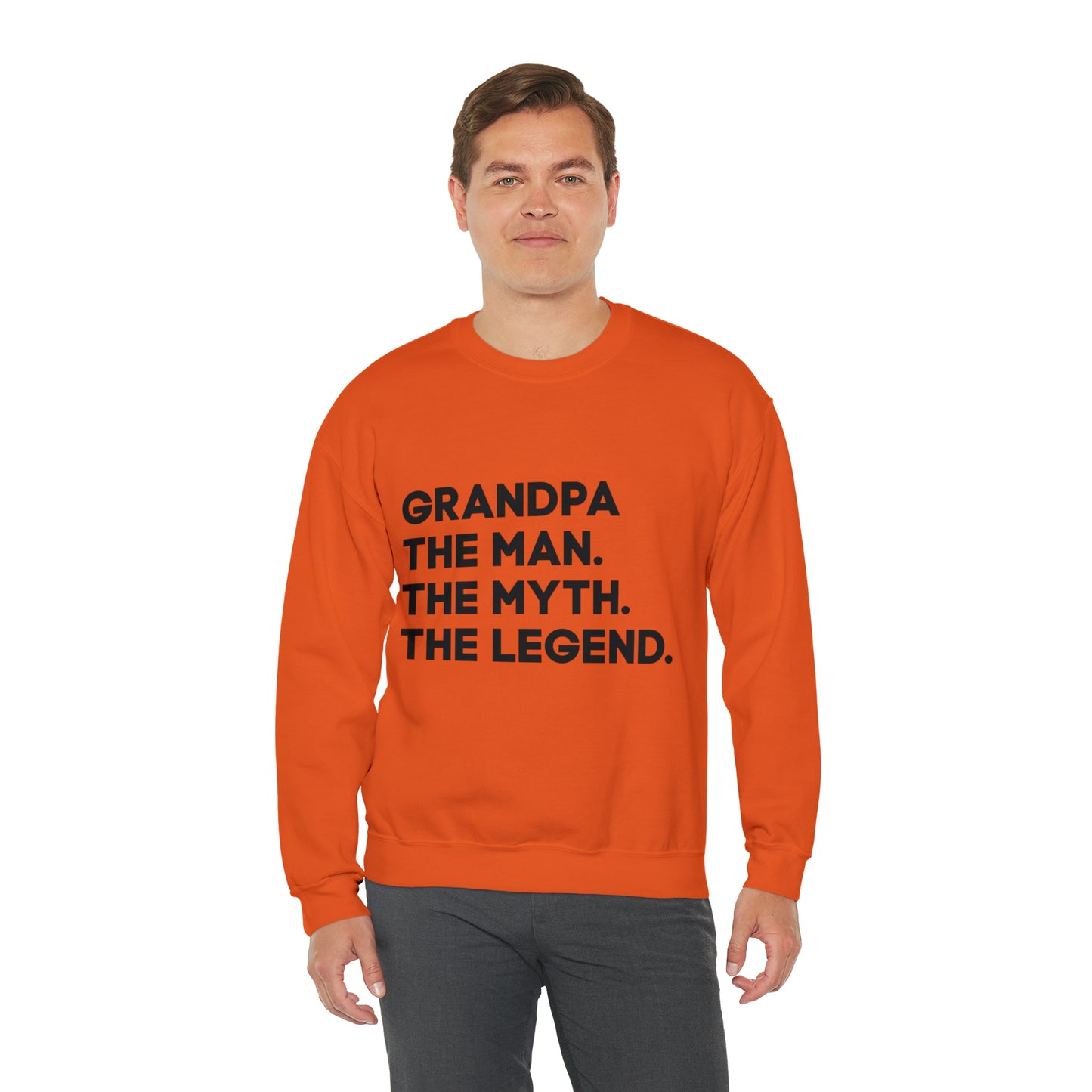 Grandpa sweatshirts,the man the myth the legend t-shirt, gift for Dad and me shirts, Father's day gifts, best friend, Christmas gift for dad