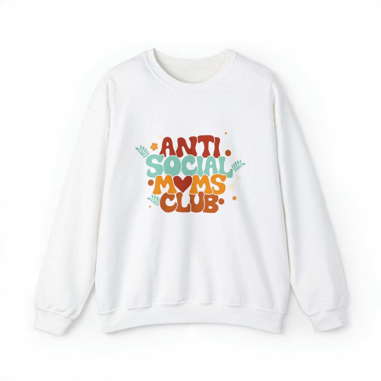 Anti social moms club sweatshirt, Mama Mother Mom sweatshirt, Gift for mom, Christmas gift for her,for him,Birthday gift for her