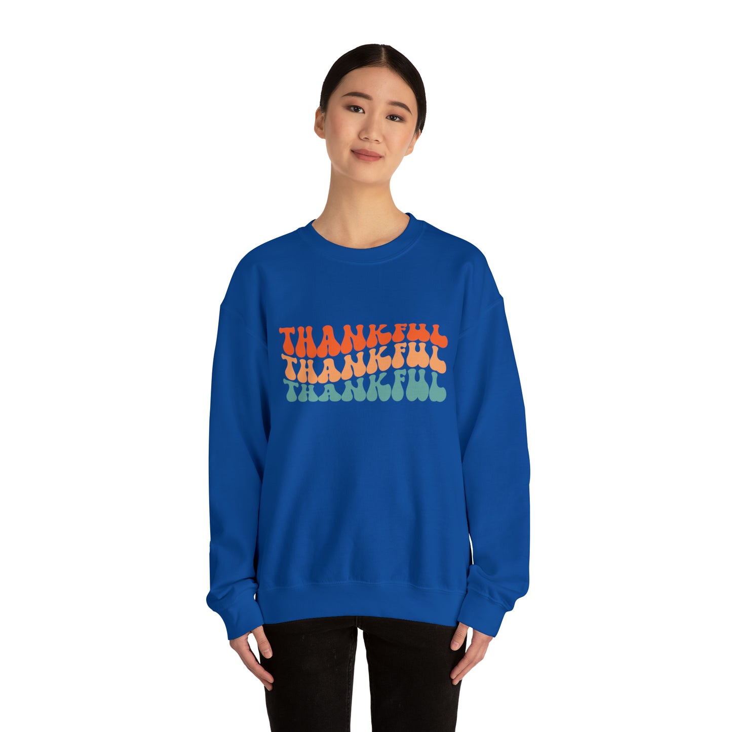 Thankful pumpkin sweatshirt thankful grateful blessed sweater give thanks Thankful Shirt Women's Thanksgiving Shirt Fall Clothing Thankful
