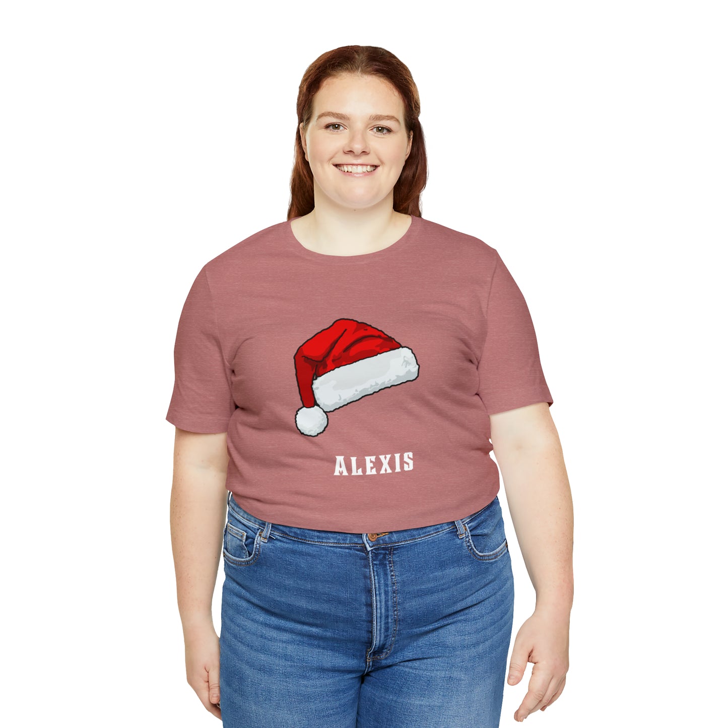 Matching Family Christmas Shirts, Santa claus Hat family tshirts Family Christmas Shirt, Matching Xmas Tees Custom Christmas T shirt photos