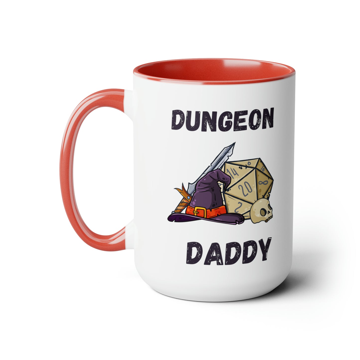 Dungeon Daddy mug love you dad sister gift Coffee Mug pregnancy reveal gift heart mug gift for her Mug wife Coffee tea 15oz