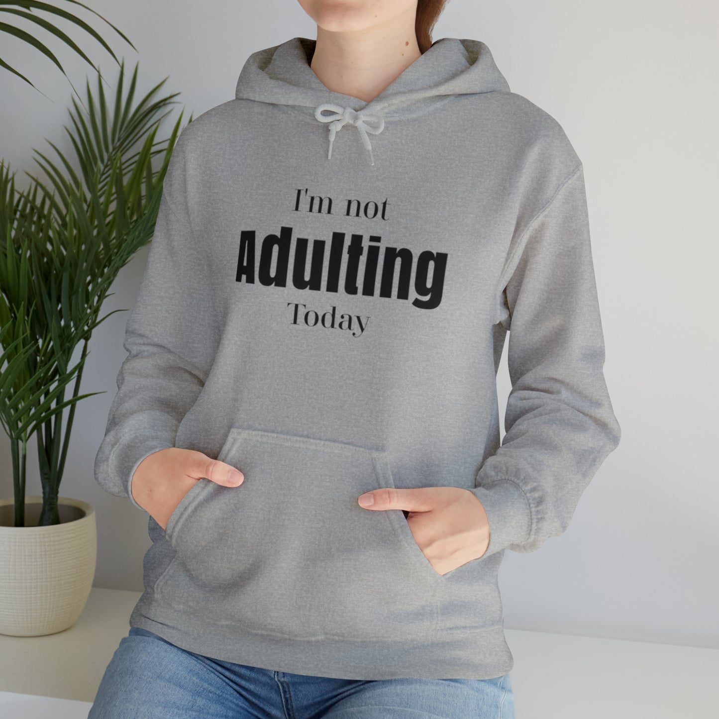 Adulting Sweatshirt unisex, I'm not adulting today, Funny adulting shirt Christmas Sweater,Christmas boss mom,Holiday Christmas gift