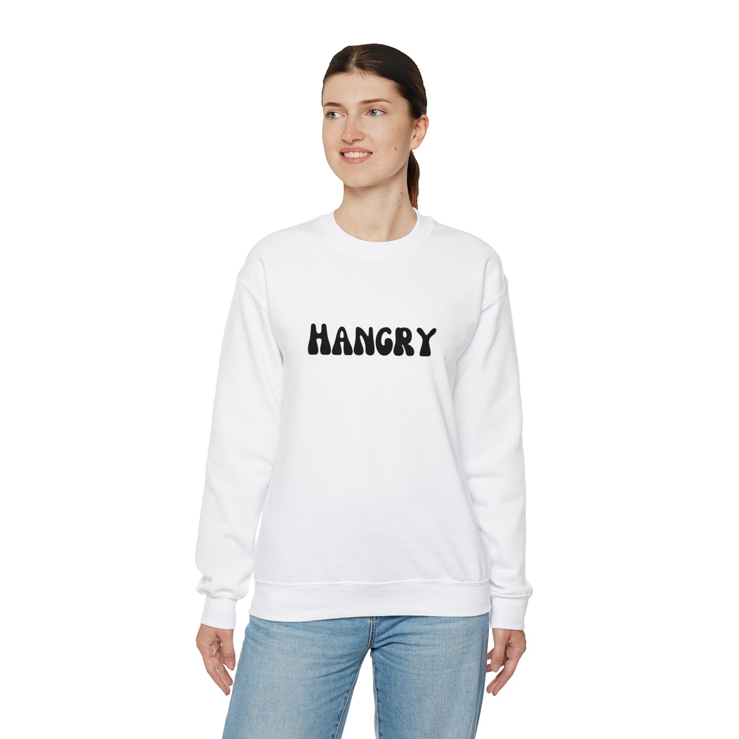 Hangry sweater funny gift for her gift for him birthday day gift Christmas gift for best friend sweatshirt funny shirt