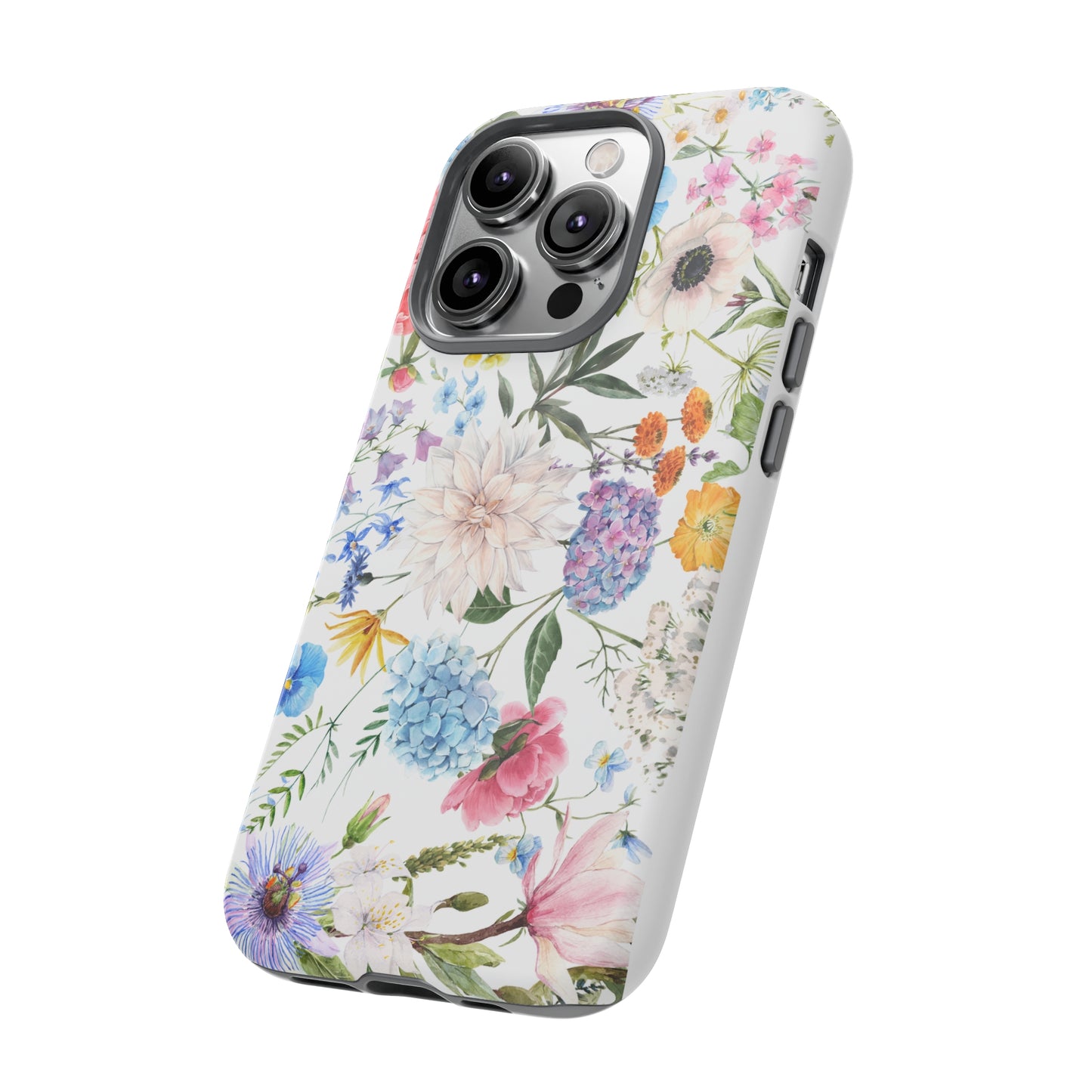 Floral phone case mother's day gift best friend gift for her gift for him flower cell phone cases Tough Cases
