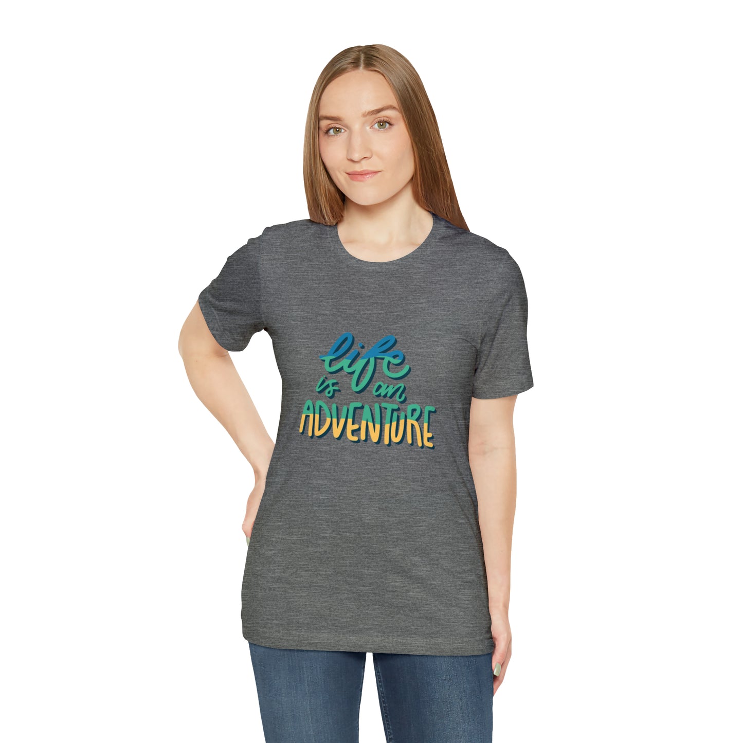 Life is a pure Adventure shirt, Good vibes only shirt, Adventurer shirt, Unisex gift, gift for her, gift for him, vacation shirt,best friend