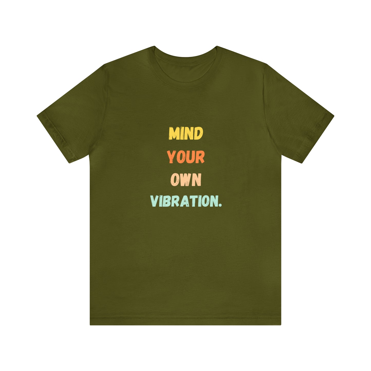 Spiritual shirt Mind your own vibration t-shirt Zen gift for her gift for him yogawear meditation gifts best friend Christmas gift