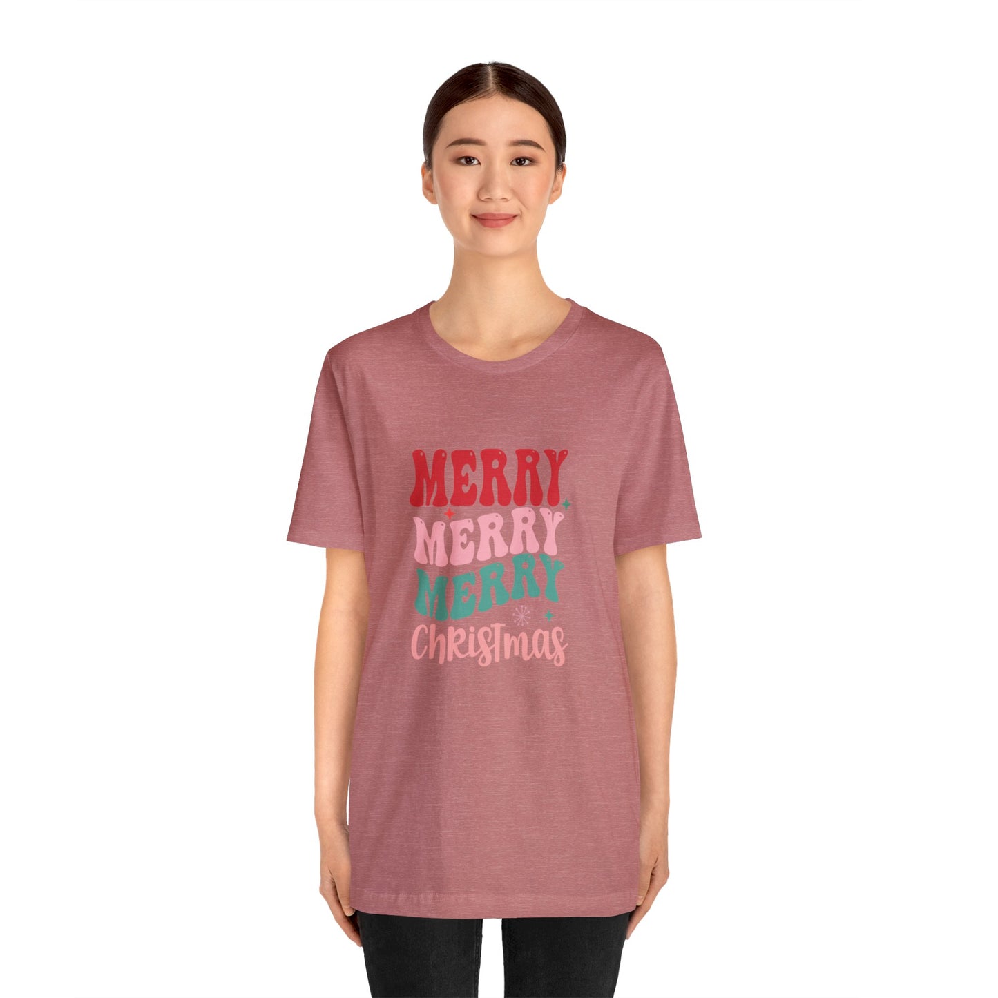 Merry Merry Christmas shirt Christmas gift for her Matching Family Christmas Shirts Family Christmas Shirt Matching Xmas Tees Christmas Tee