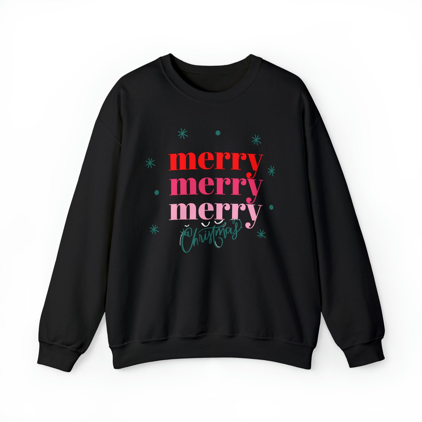 Festive AF sweater Pink Merry Bright Christmas Sweatshirt for Women Christmas Shirt Sweater Holiday Christmas gift for her gift for him