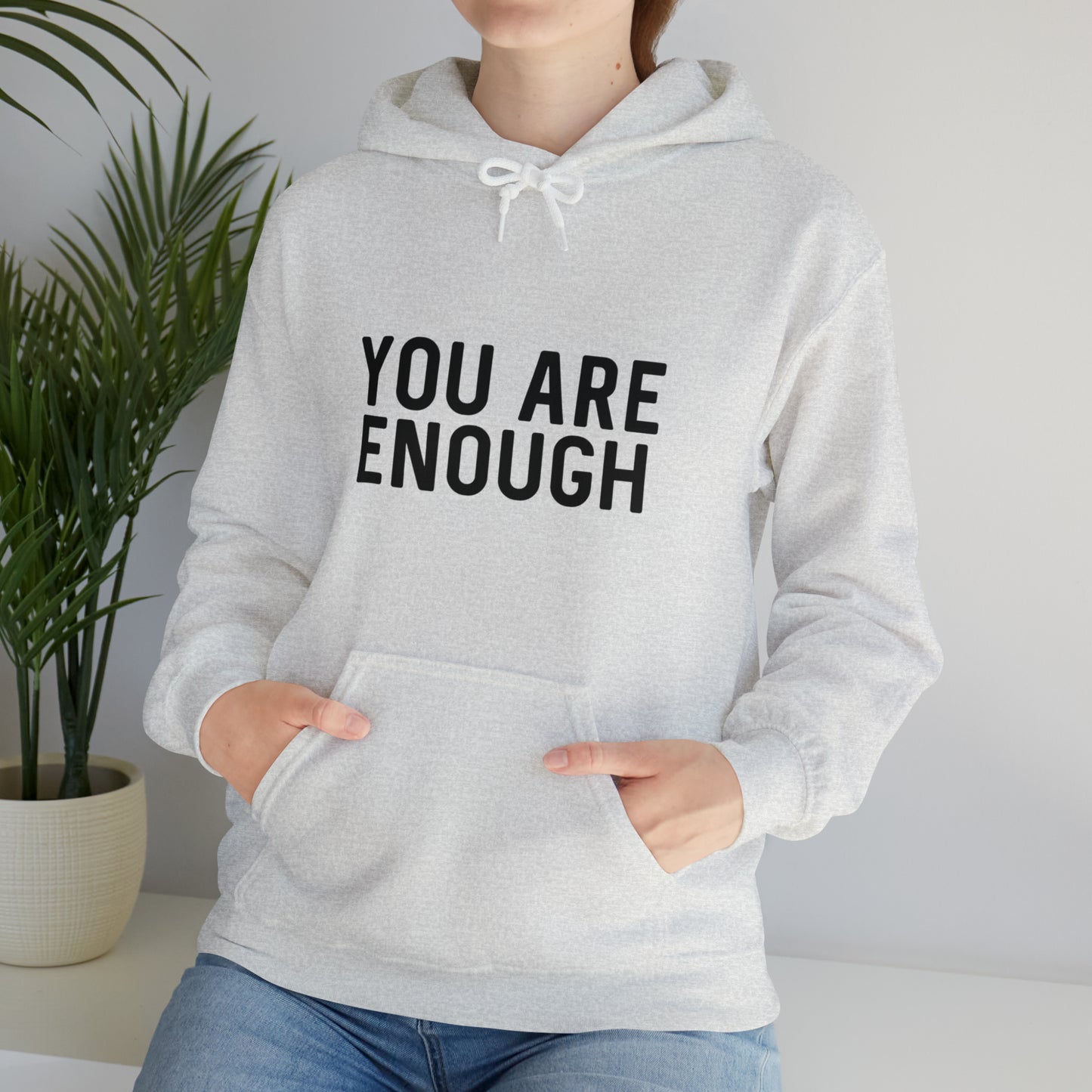You are enough hoodie motivational sweater yogawear best friend gift mental health gift Teach hoodie, Teacher mode Hoodie Christmas Sweater,