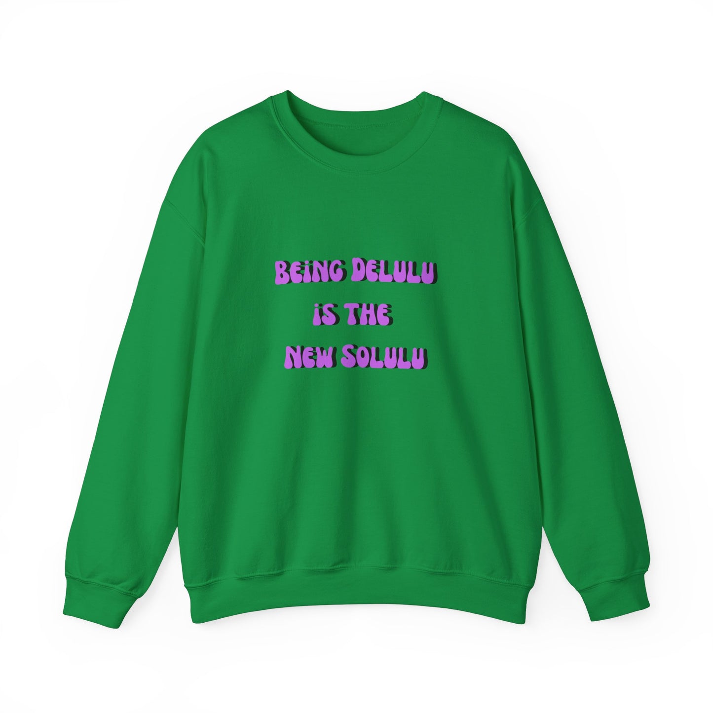 Being delulu is the new Solulu sweater dreamer sweater motivational sweater aesthetic gift funny tiktok birthday gift for her Christmas gift