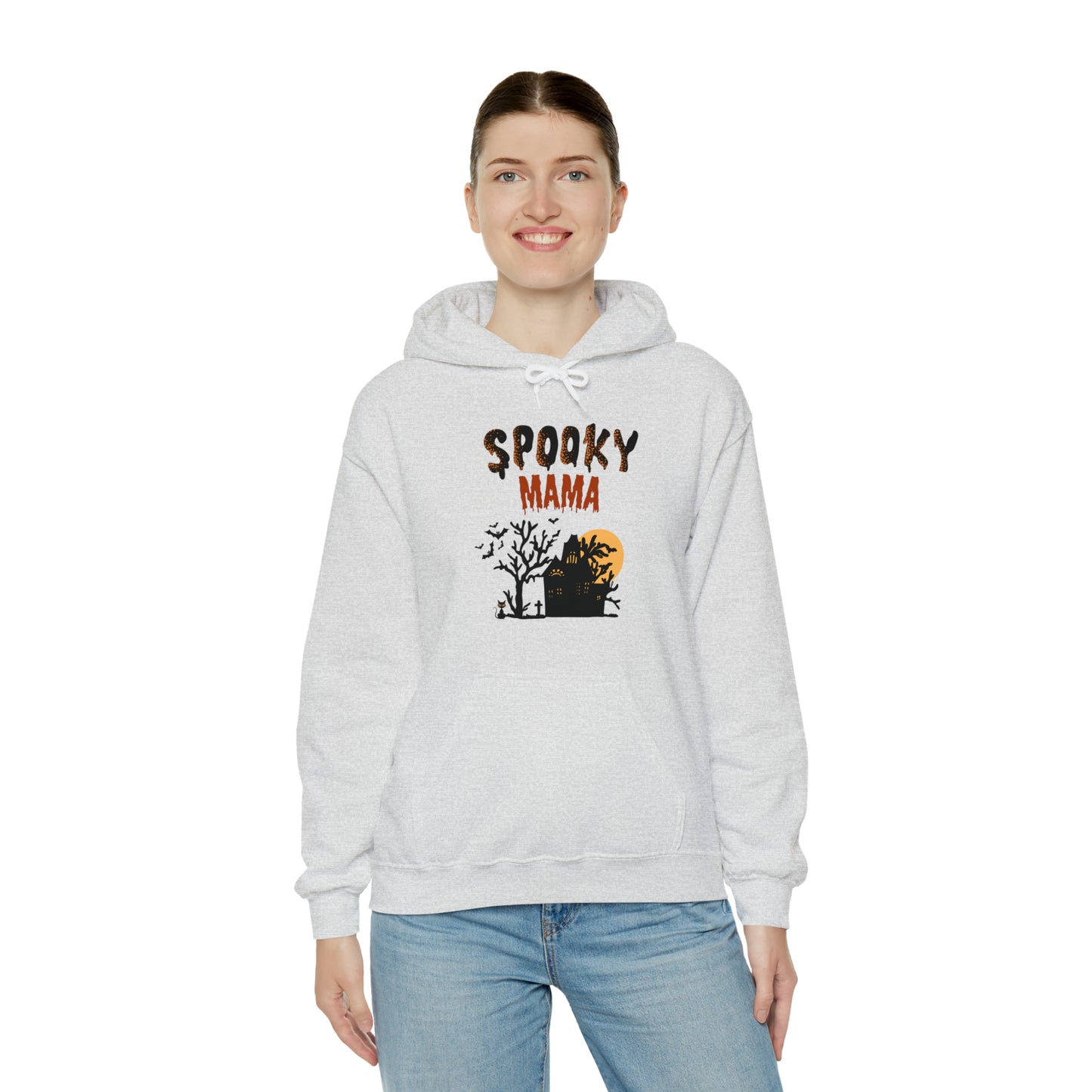 Spooky Mama Halloween Sweatshirt, spooky Ghostface Shirt, Funny Halloween Horror Shirt, Halloween Women's Sweatshirt, Halloween Tee, unisex