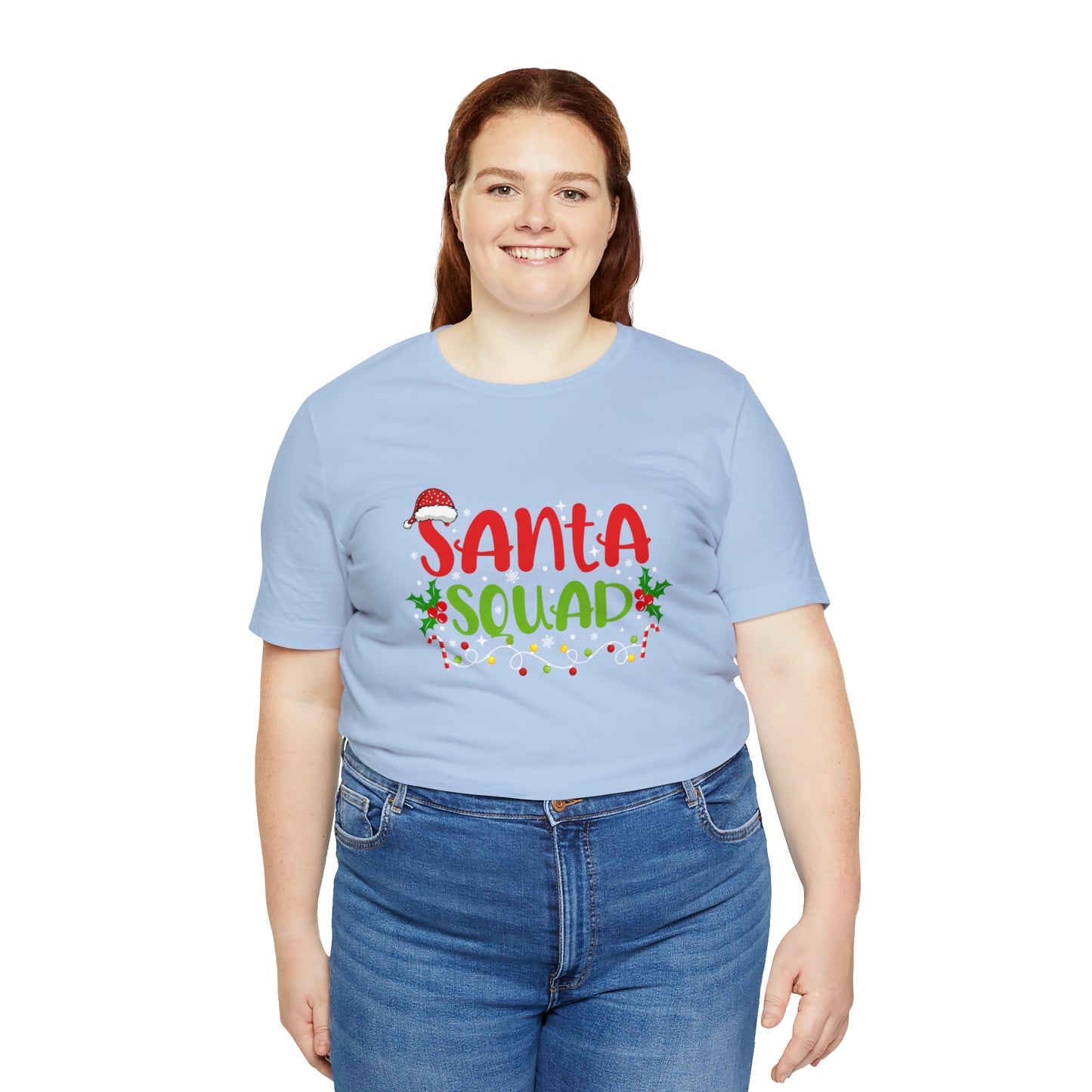 Santa's squad Matching Family Christmas Shirts Santa claus Hat family tshirts Family Christmas Shirt Xmas Tee Custom Christmas Tshirt photos