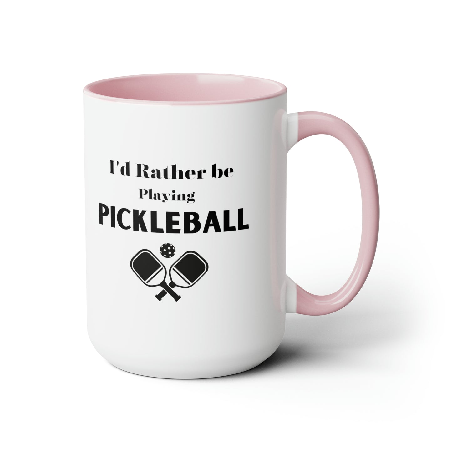 I'd rather be playing pickleball mug pickleball lover Daddy mug gift for her gift for him Coffee Mug pregnancy reveal gift wife Coffee tea