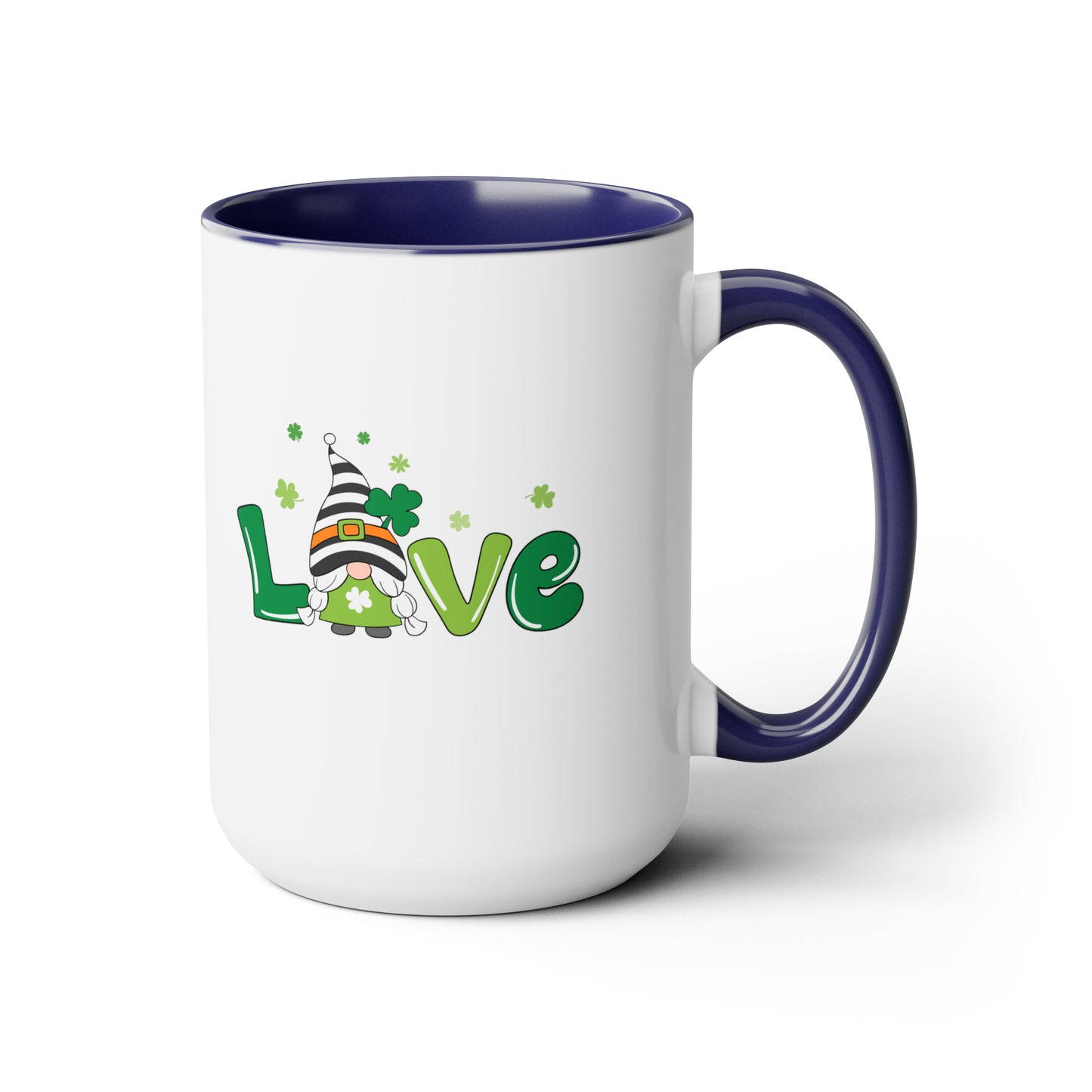 Gnome love mug Irish Love mug st Patrick's Day mug Valentines Day gift for her Coffee gift for him gift for her Mug wife Coffee tea 15oz