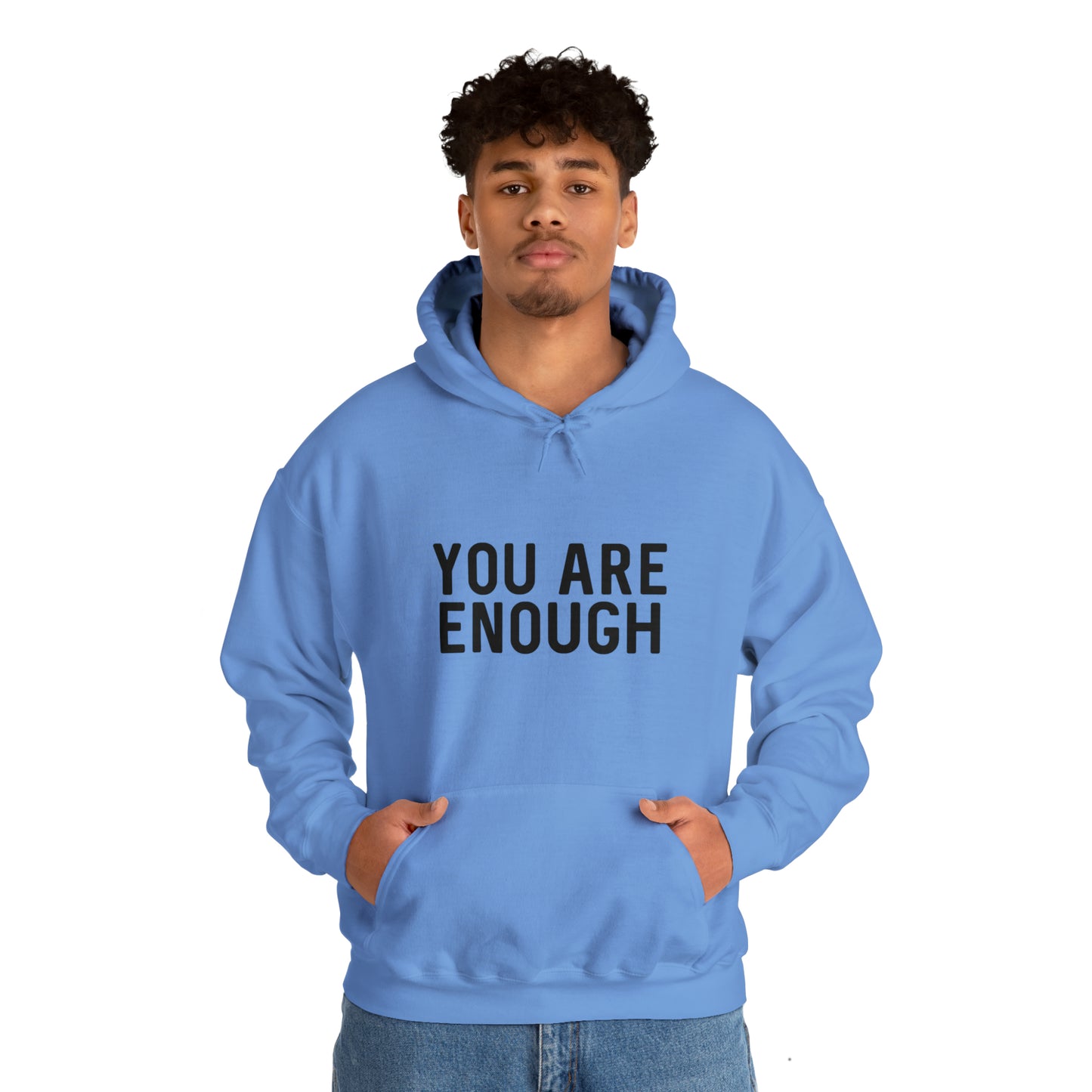 You are enough hoodie motivational sweater yogawear best friend gift mental health gift Teach hoodie, Teacher mode Hoodie Christmas Sweater,