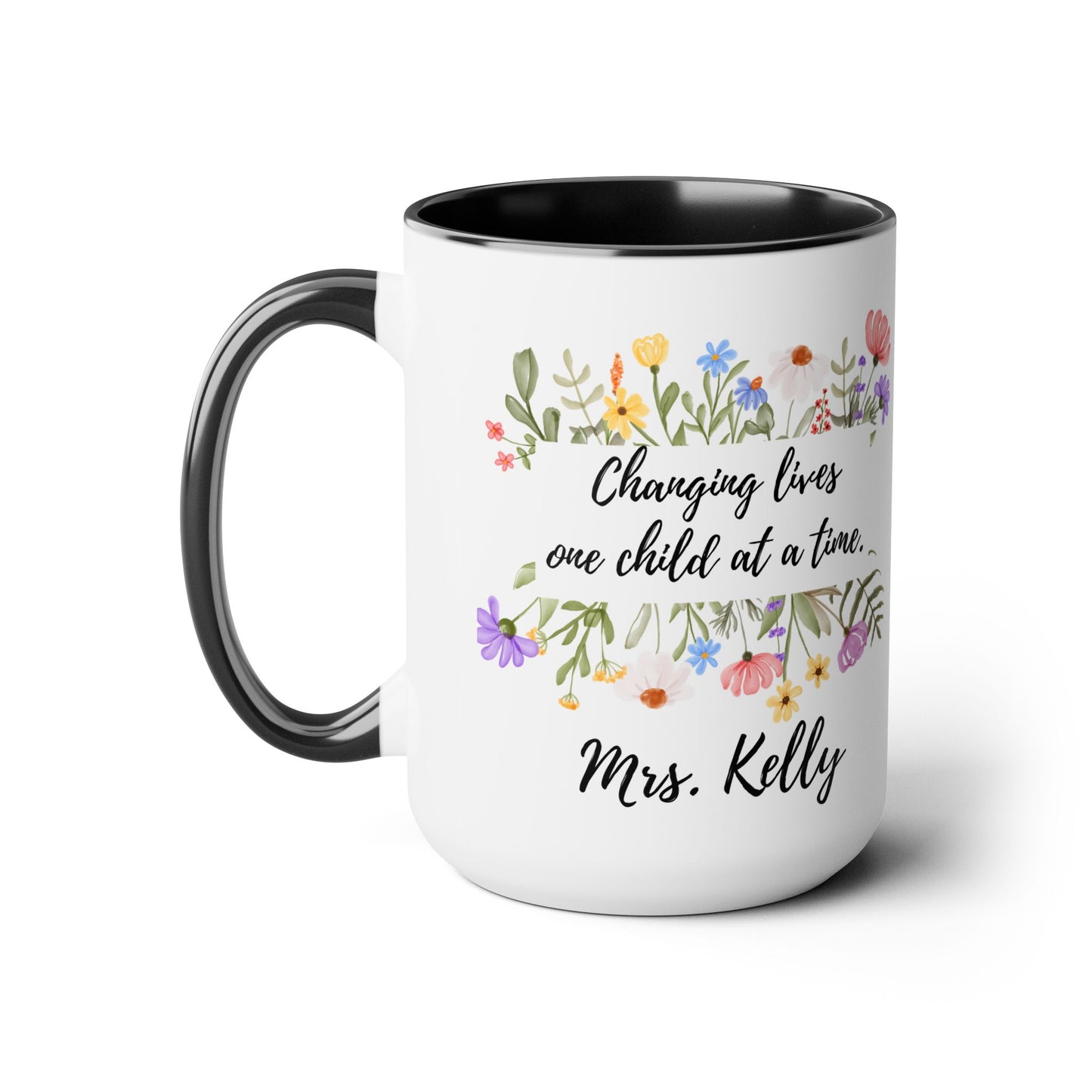 Personalized teacher name mug custom teacher gift teacher vibes gift for him Supervisor mug Coffee Mug gift for her Mug wife Coffee Mugs