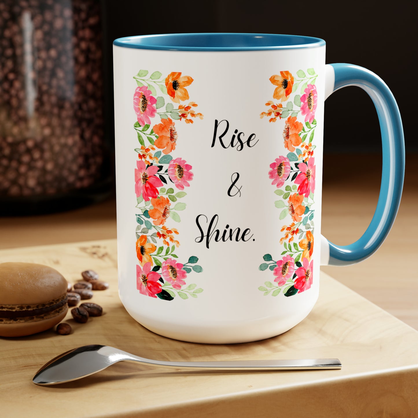 Rise and shine Mug Bossbabe energy Mother of the bride Mug Coffee Mugs Christmas gift for her 15oz gift for mom girlboss tea lover