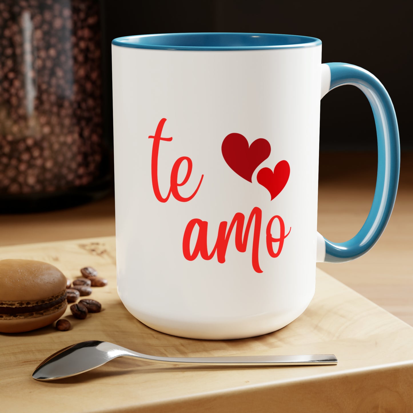 Te amo mug mother's day gift for wife coffee mug girlfriend gift Coffee Mug love proposal gift heart mug gift for her Mug couple engagement