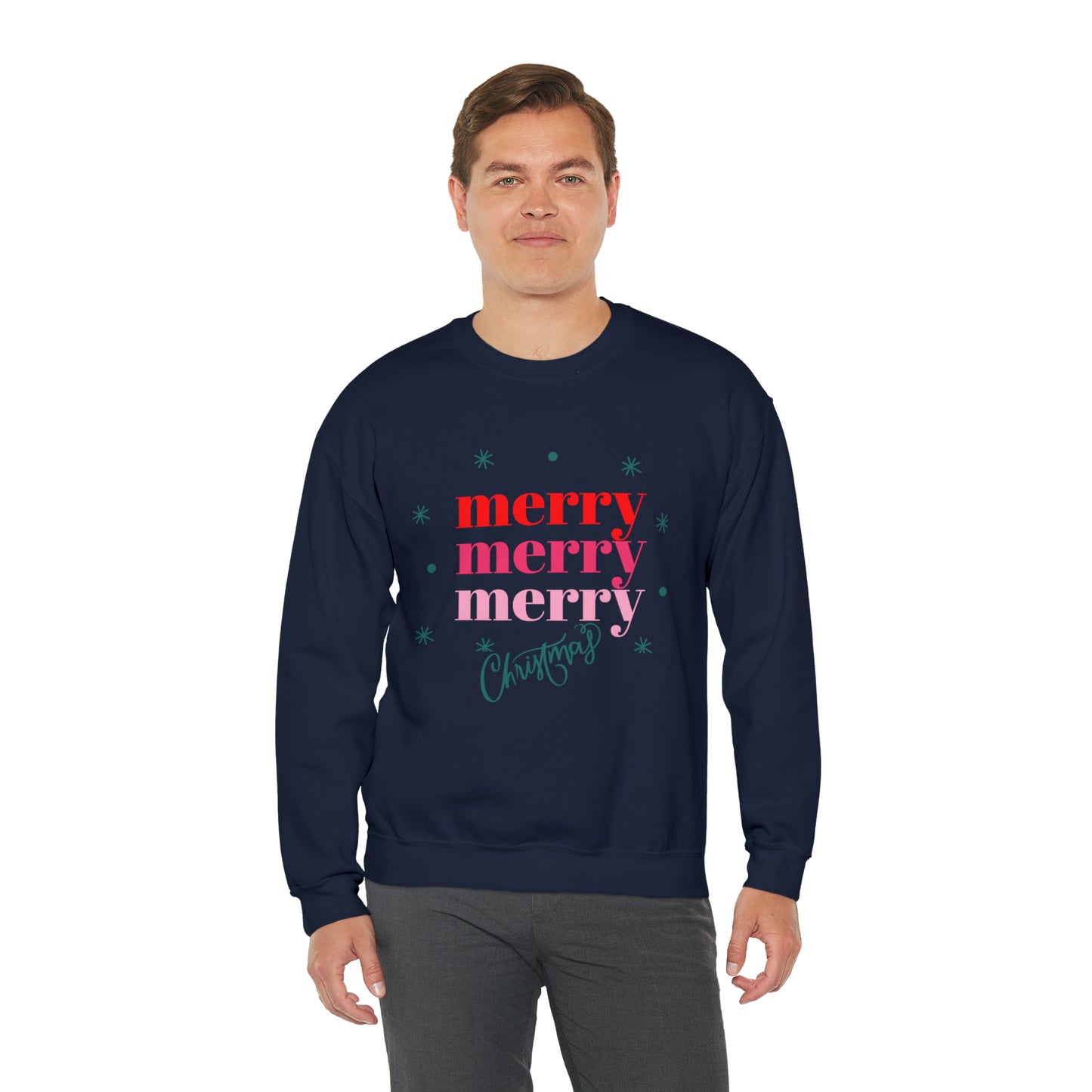 Festive AF sweater purple Merry Merry Christmas Sweatshirt for Women Christmas Shirt Sweater Holiday Christmas gift for her gift for him