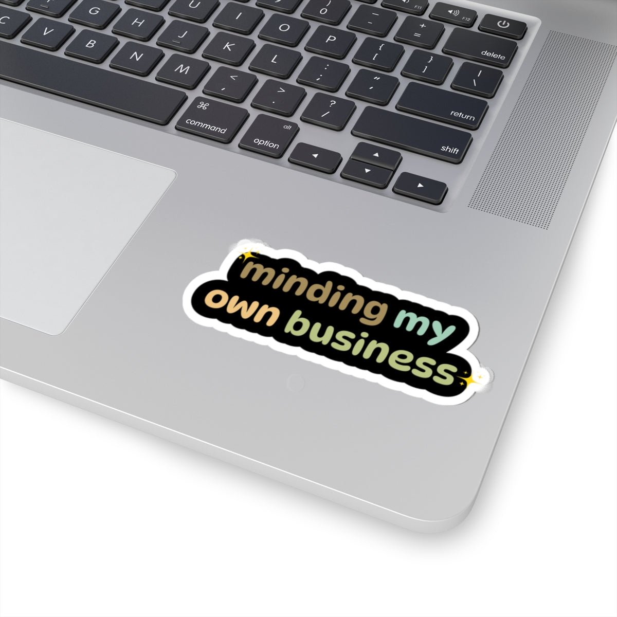 Minding my own business sticker Motivational sticker entrepreneurship sticker Motivating sticker gift for her vday gift for him girlboss