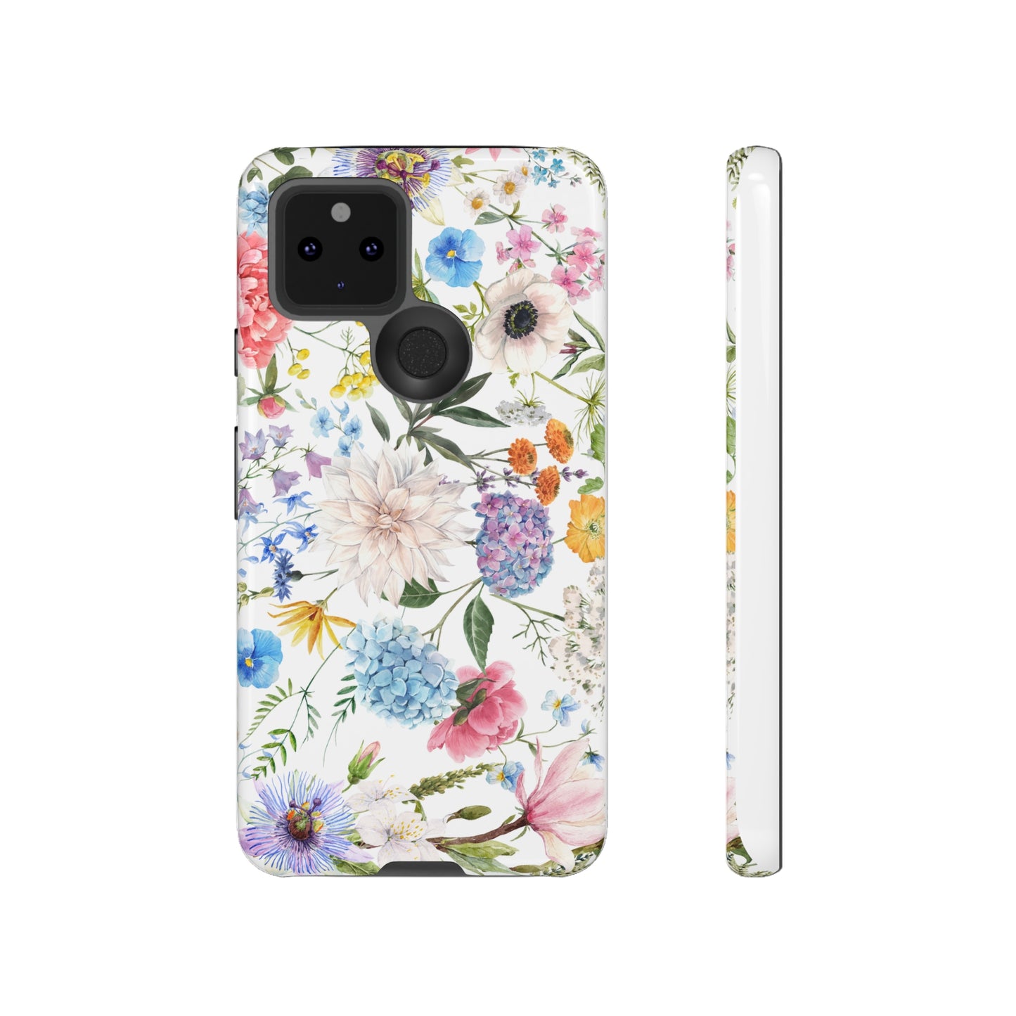 Floral phone case mother's day gift best friend gift for her gift for him flower cell phone cases Tough Cases
