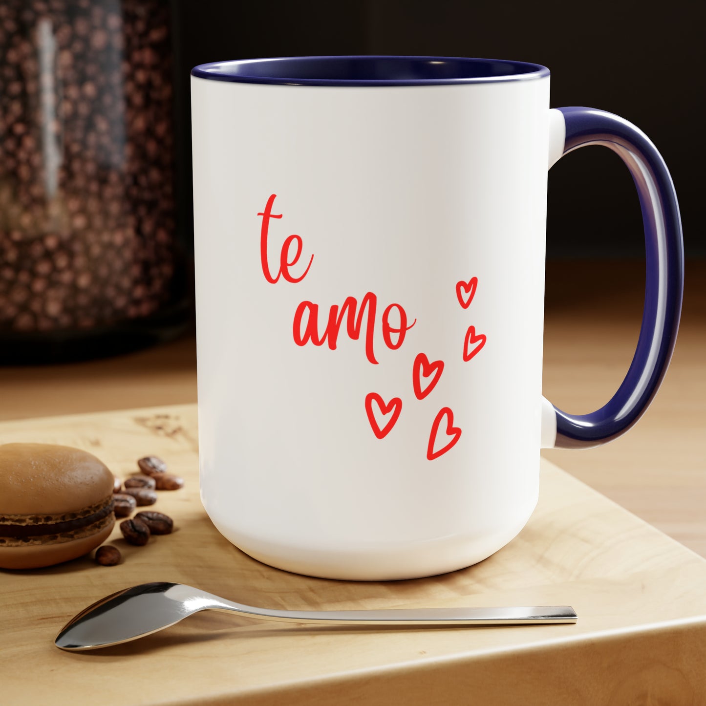 Te amo mug mother's day gift for wife coffee mug girlfriend gift Coffee Mug love proposal gift heart mug gift for her Mug couple engagement